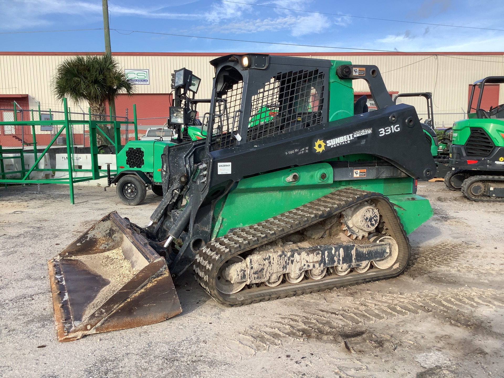 2017 John Deere 331G Compact Track Loader