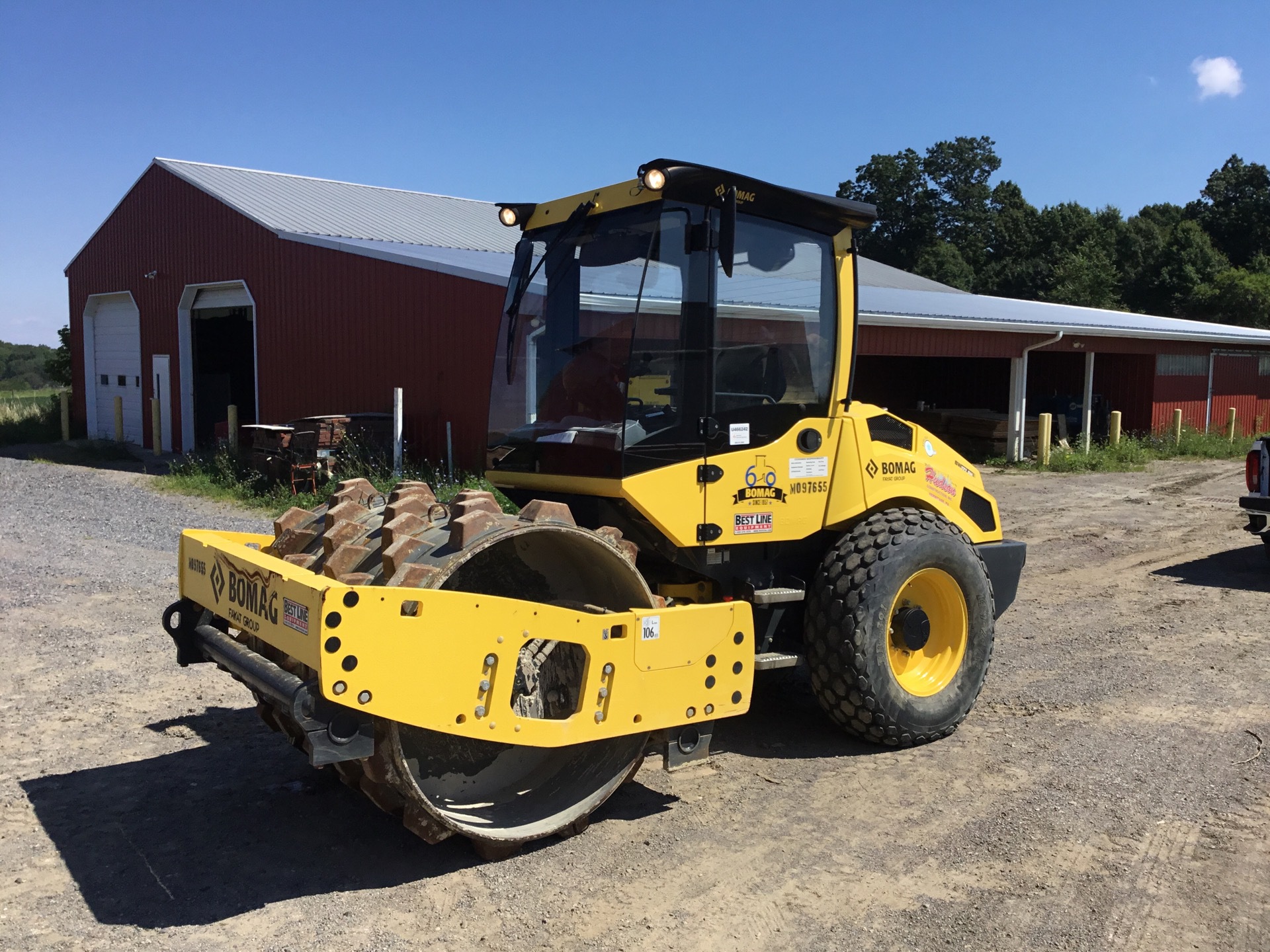 2018 Bomag BW 177DH-5 Smooth Drum Compactor