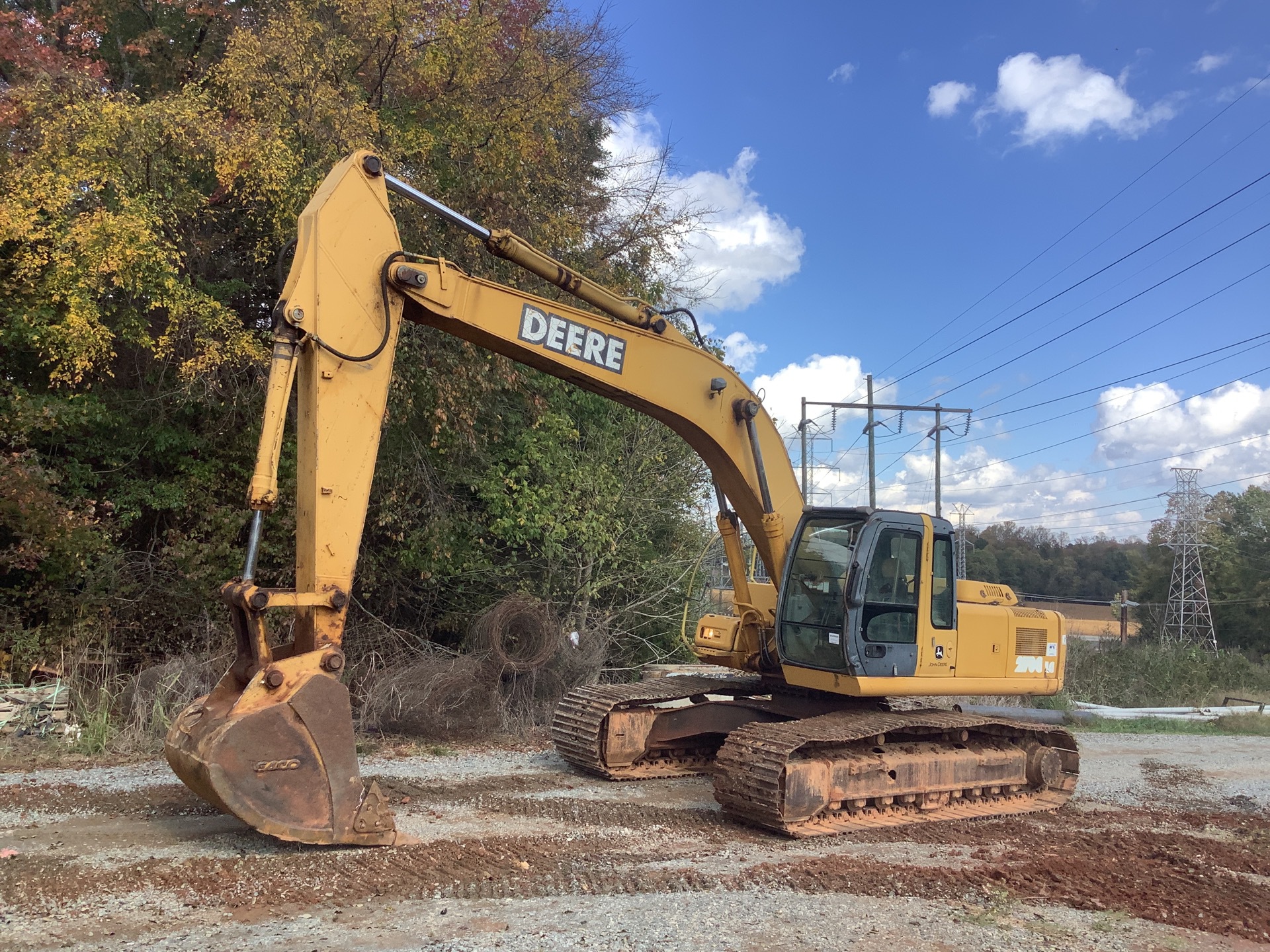 2002 John Deere 270C Tracked Excavator