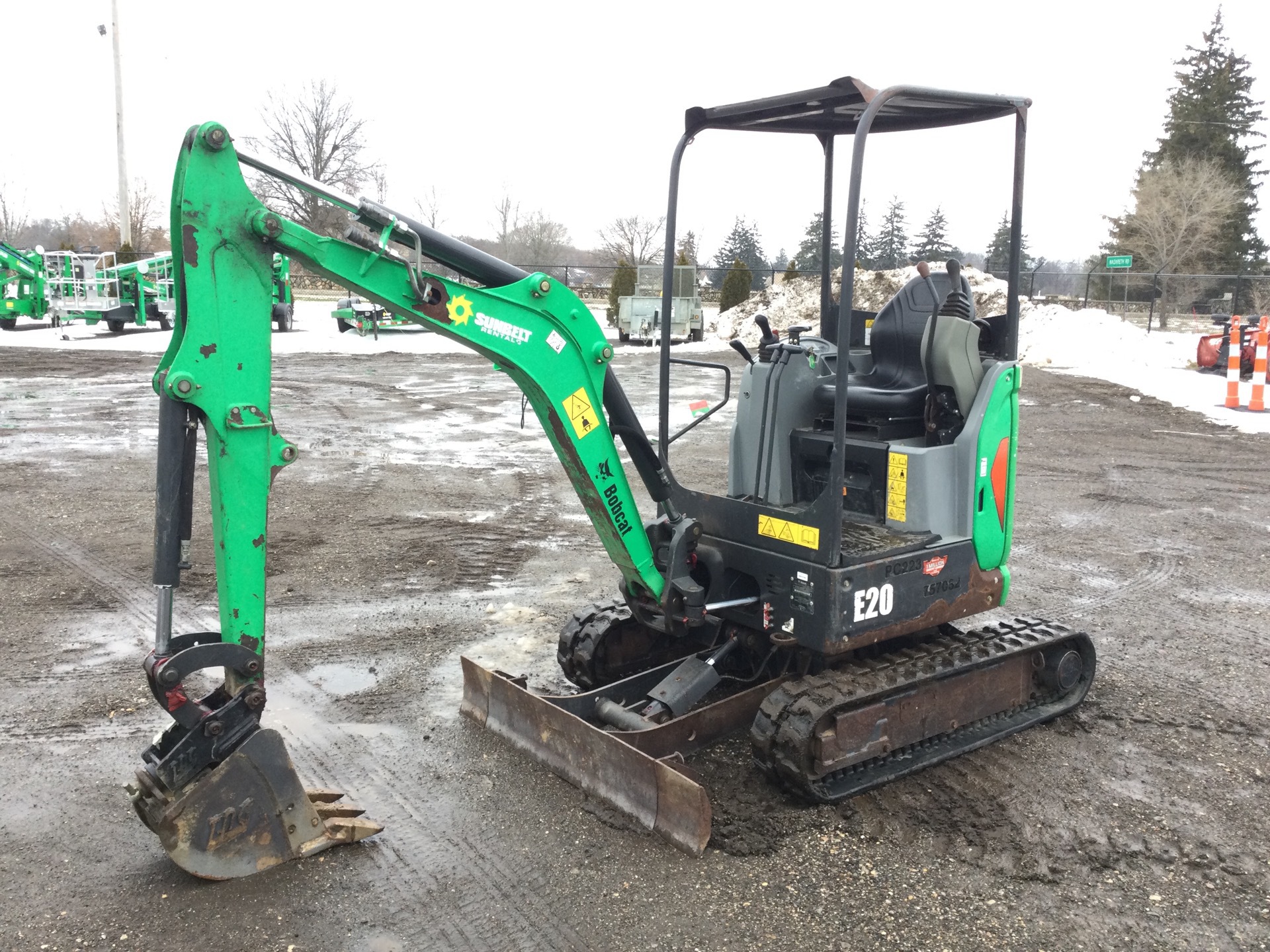 2015 Bobcat E20 Mini Excavator