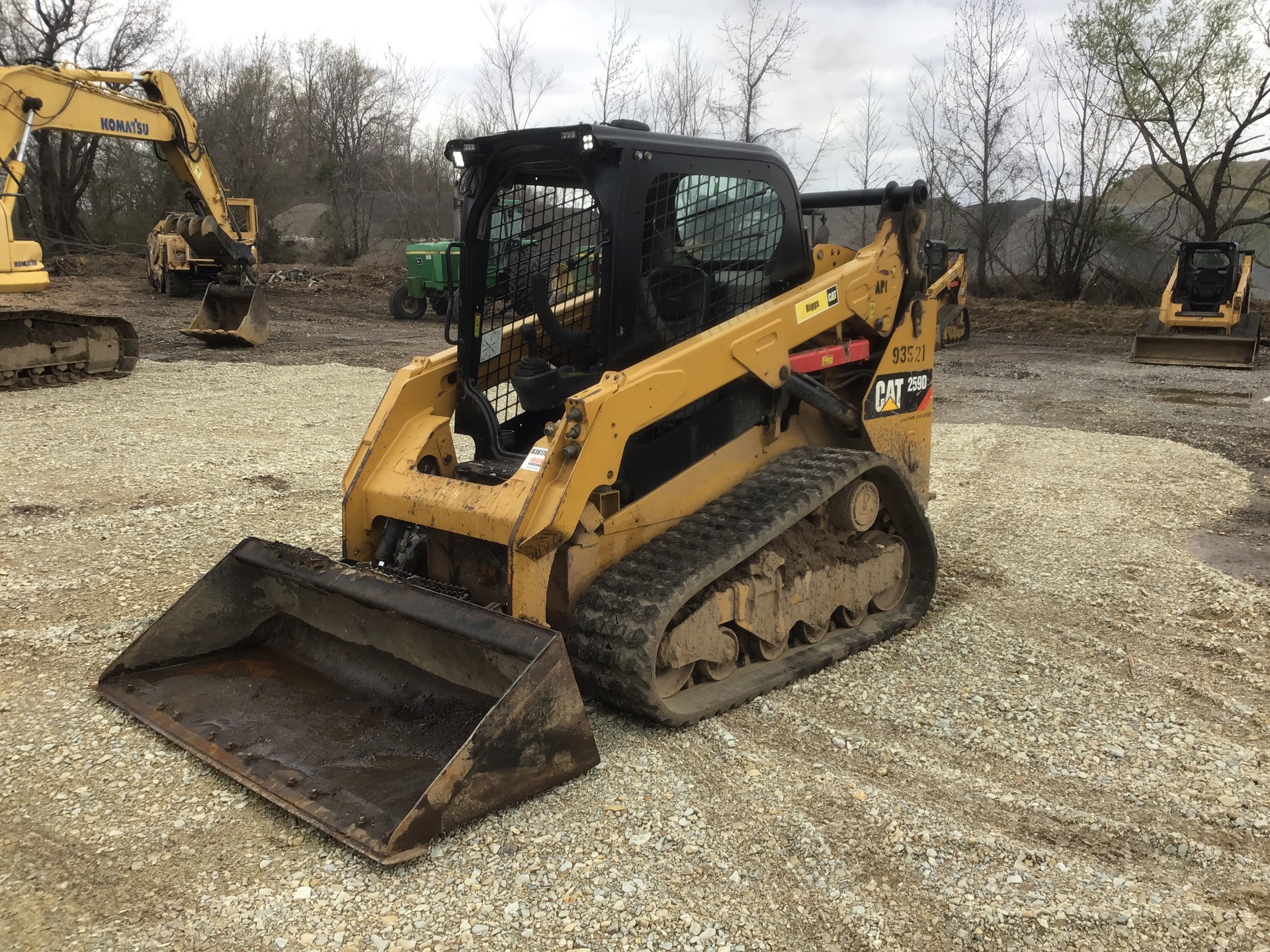 2017 Cat 259D Two-Speed High Flow Compact Track Loader