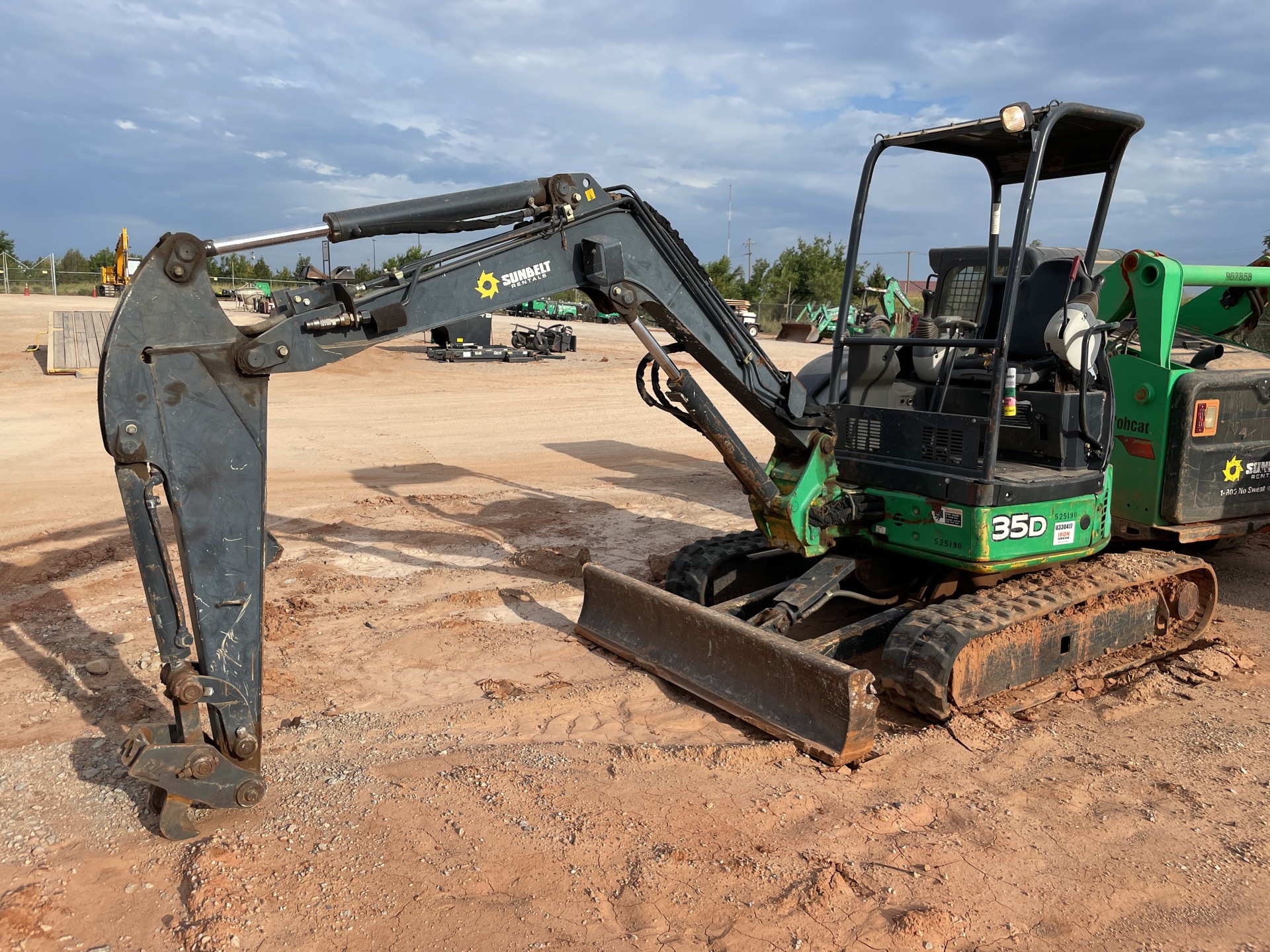 2013 John Deere 35D Mini Excavator