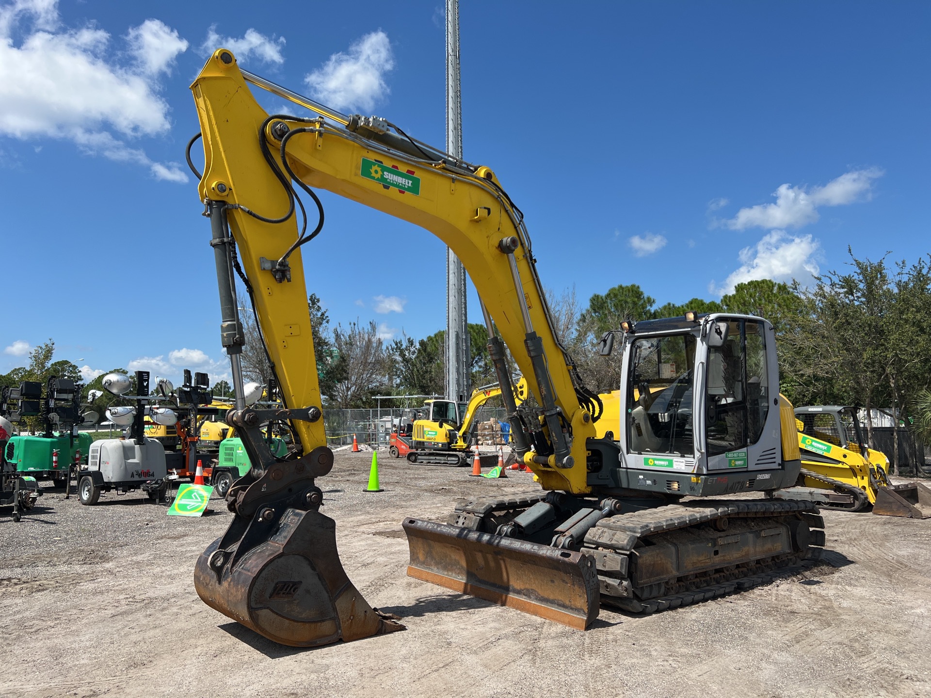 2018 Wacker Neuson ET145 Tracked Excavator