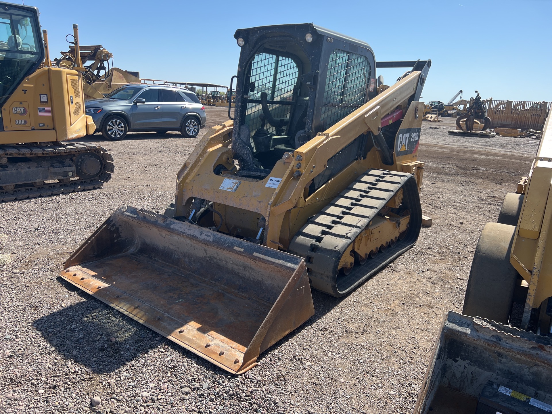 2018 Cat 289D Two-Speed Compact Track Loader