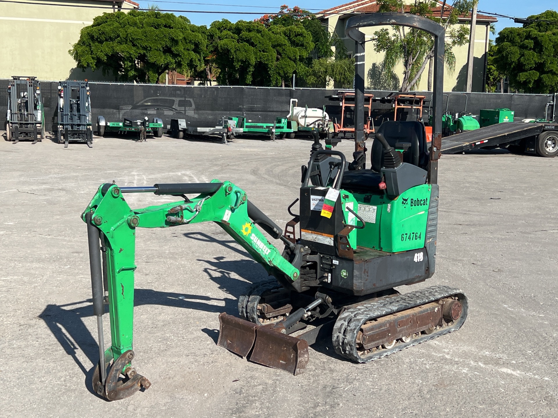 2014 Bobcat 418 A A Mini Excavator