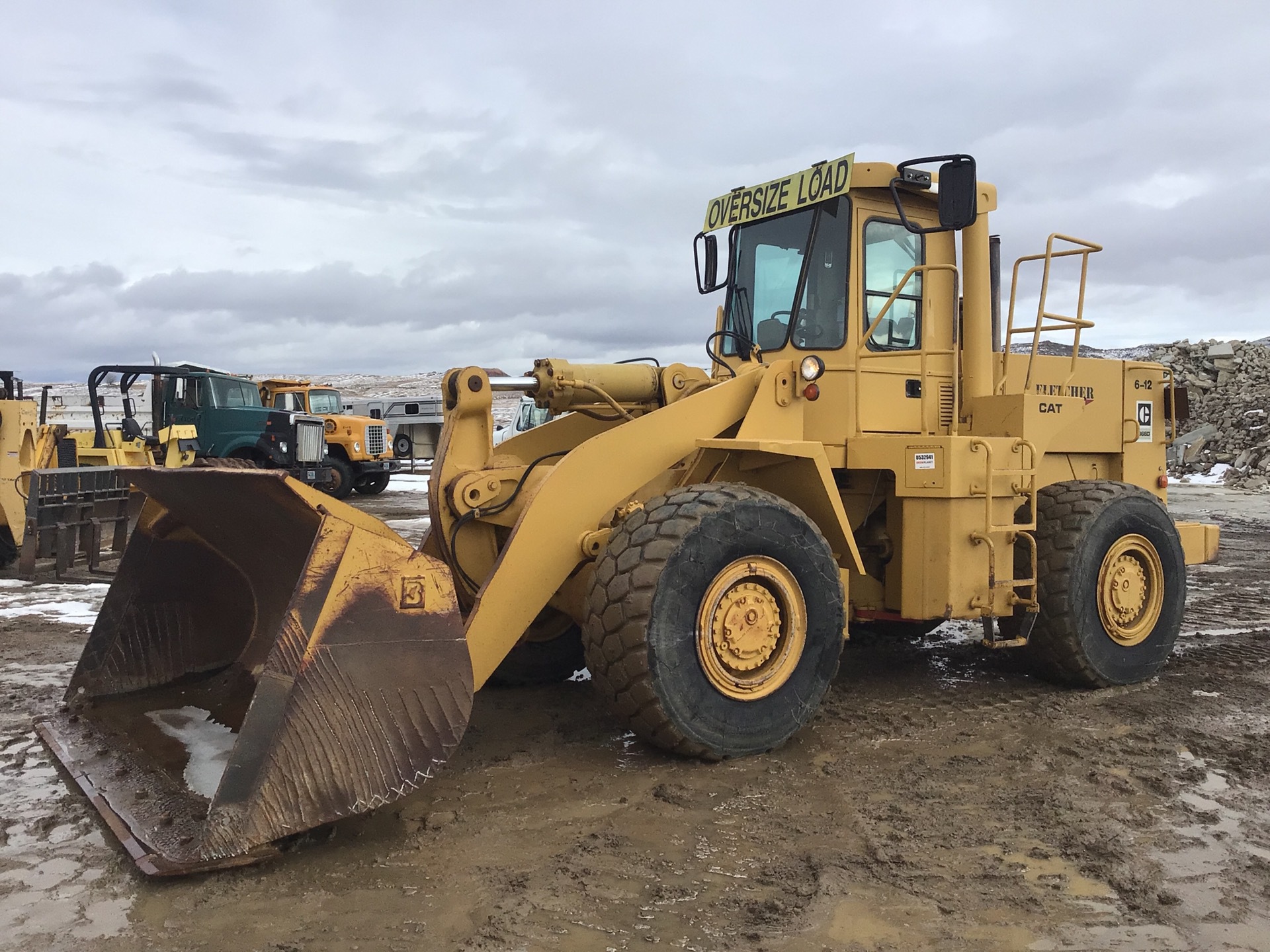 1985 Cat 966D Wheel Loader