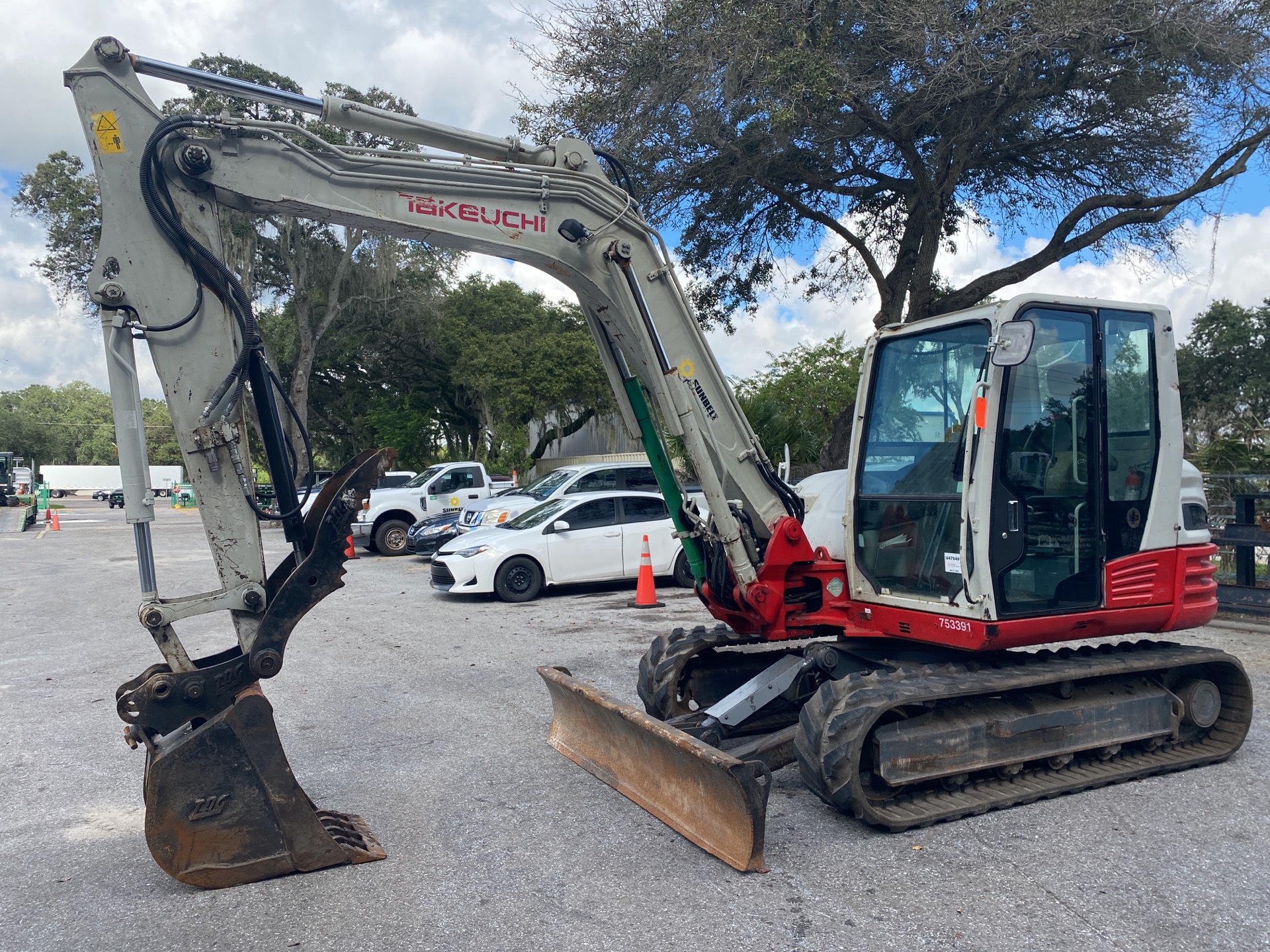 2015 Takeuchi TB290 Mini Excavator