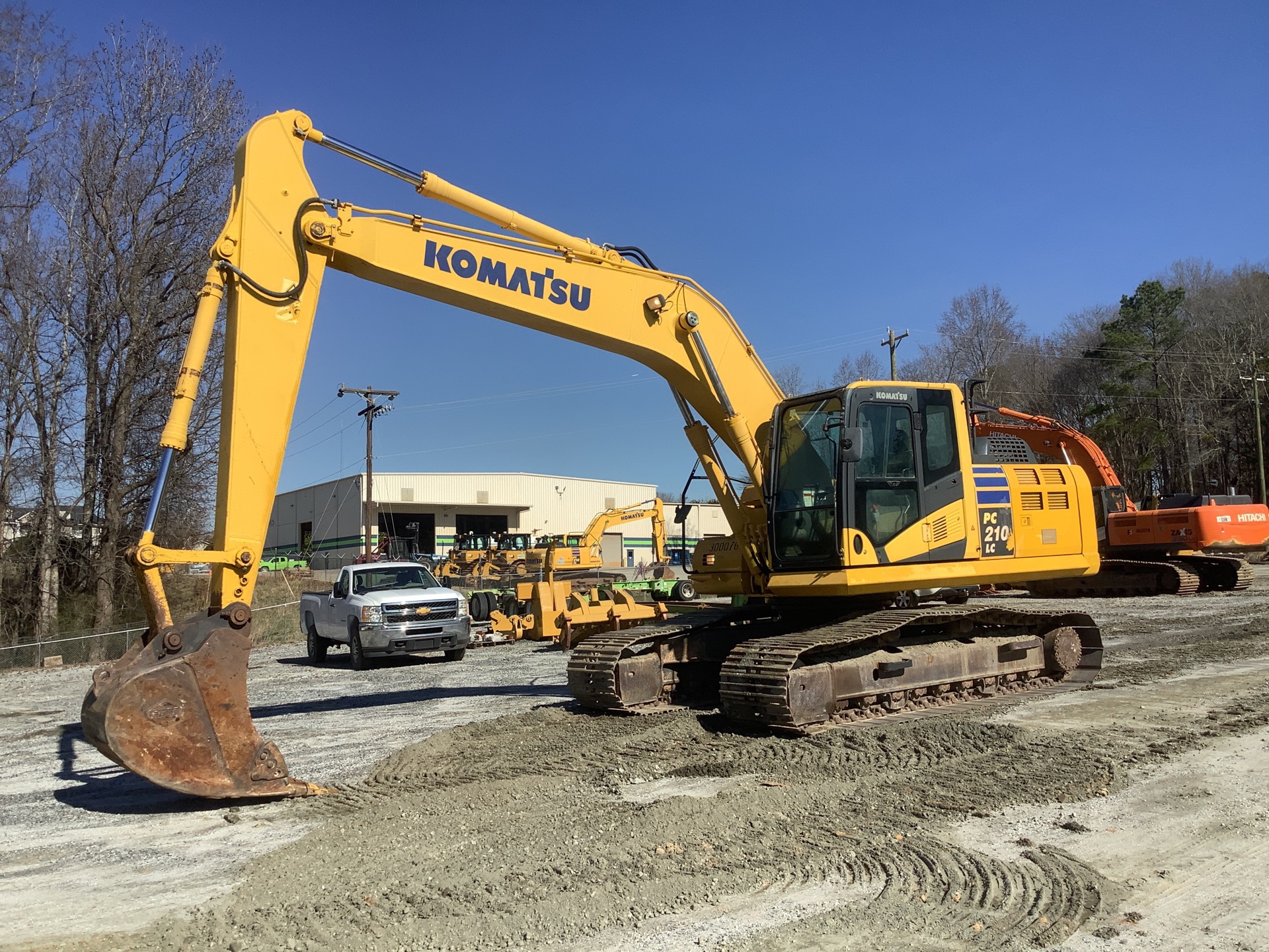 2013 Komatsu PC210LC-10 Tracked Excavator