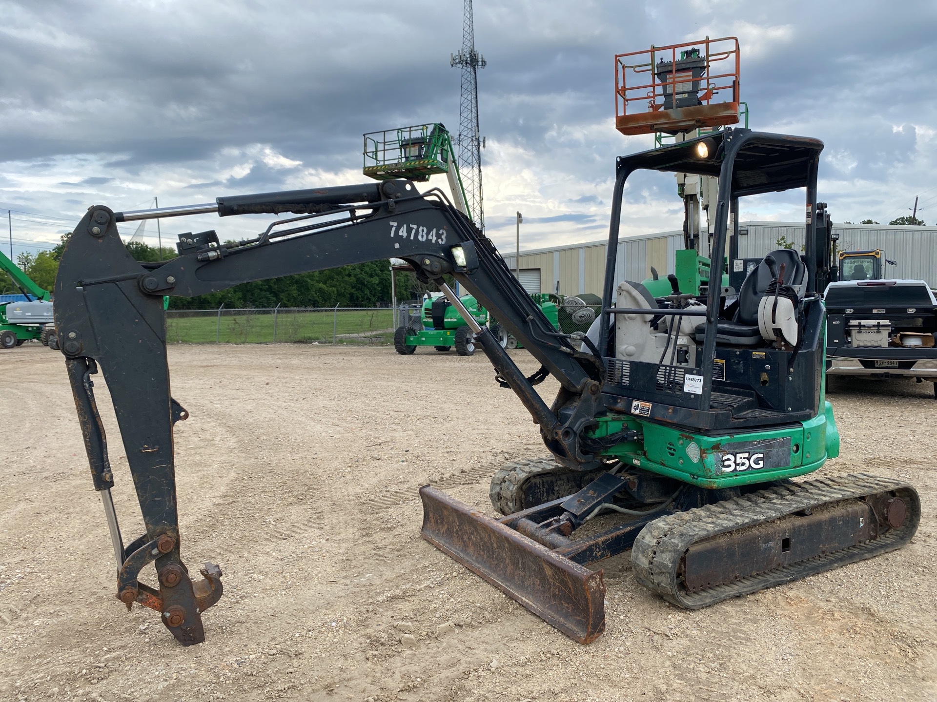 2015 John Deere 35G Mini Excavator