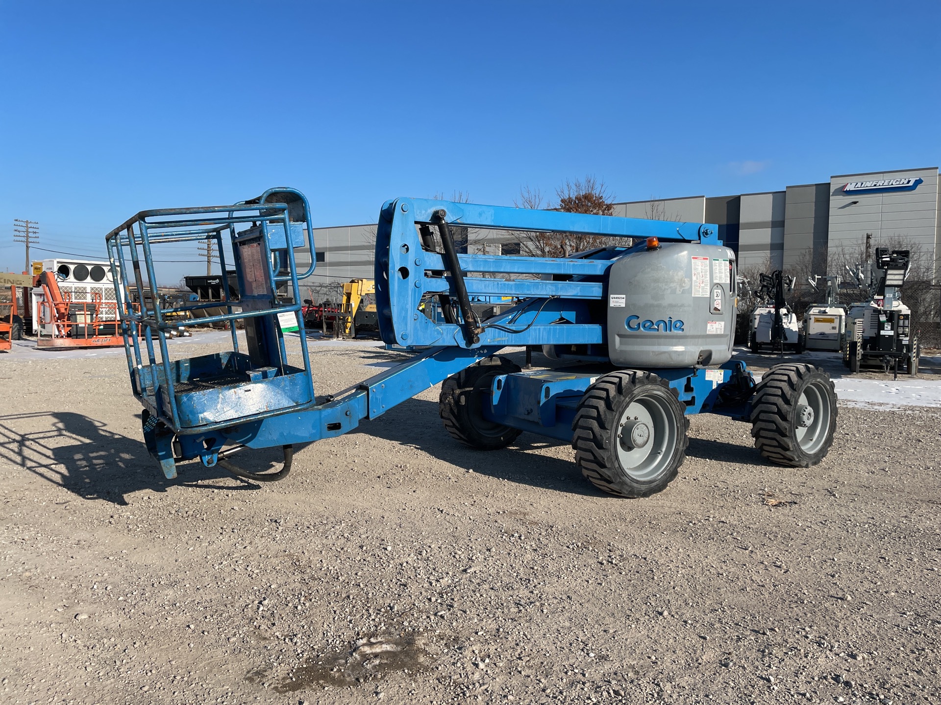 2007 Genie Z-45/25 4WD Diesel Articulating Boom Lift