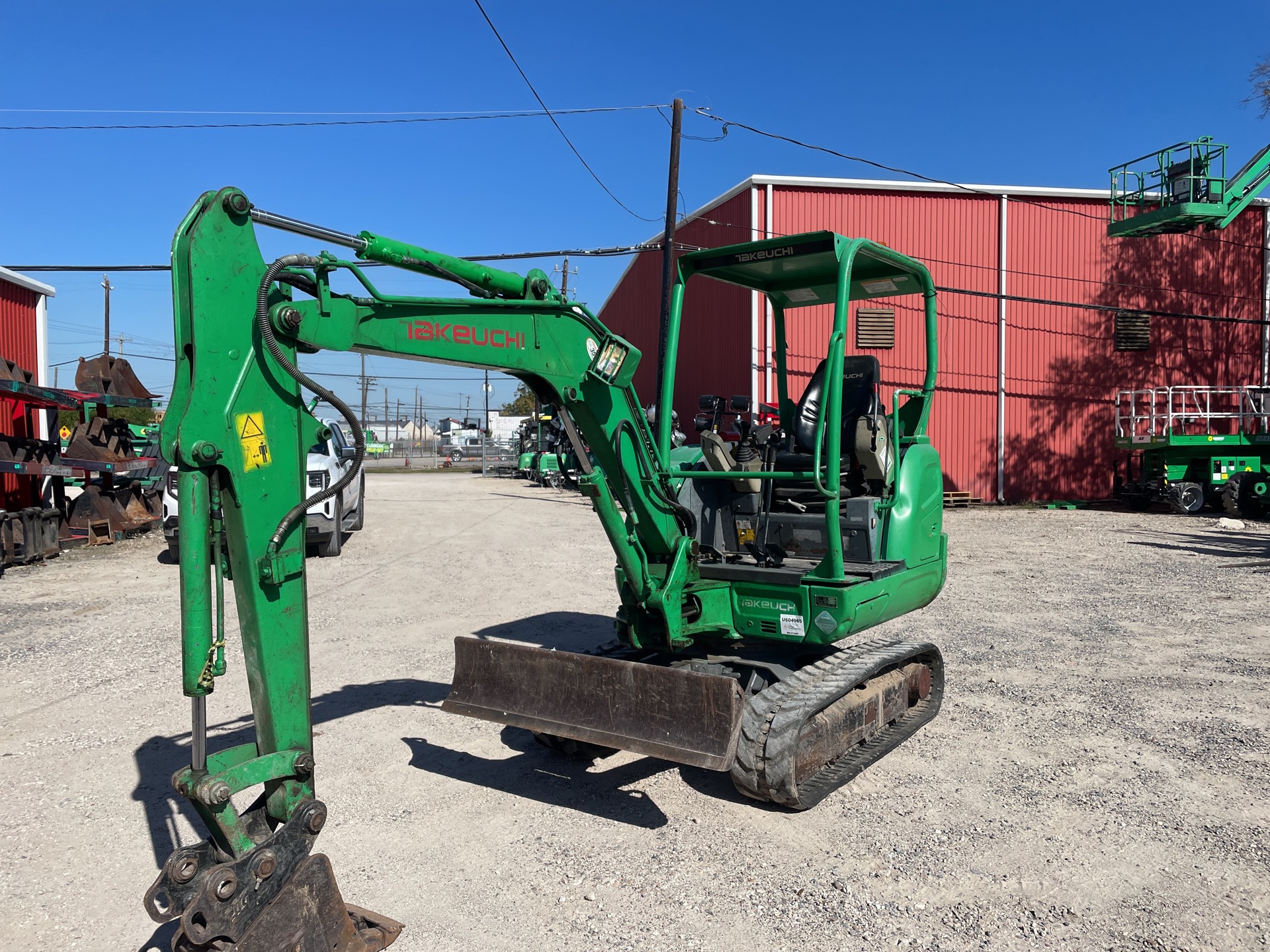 2014 Takeuchi TB230 Mini Excavator