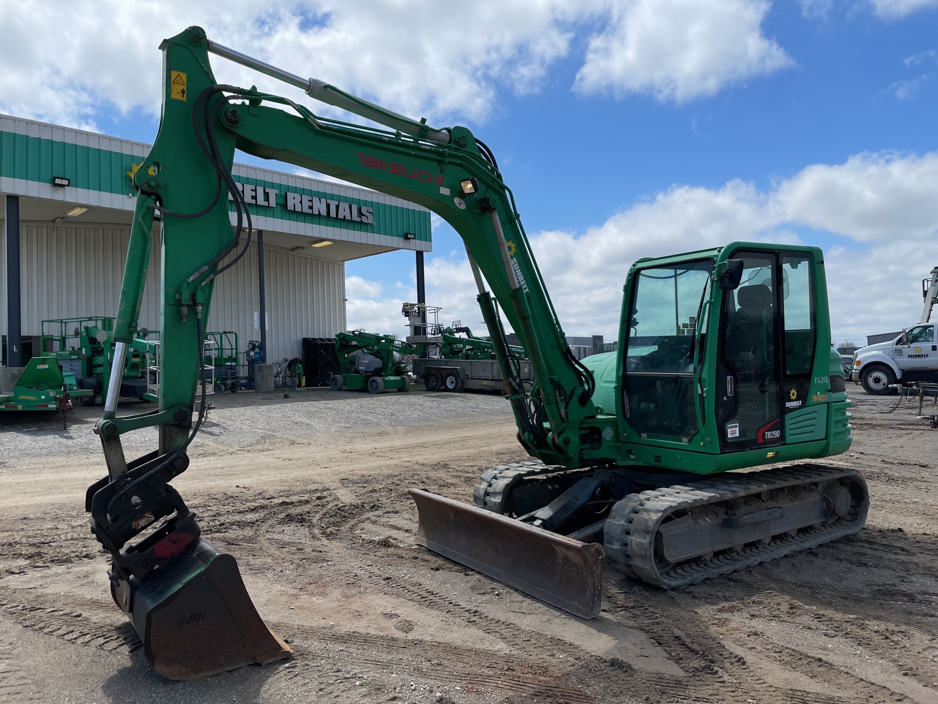 2014 Takeuchi TB290 Mini Excavator