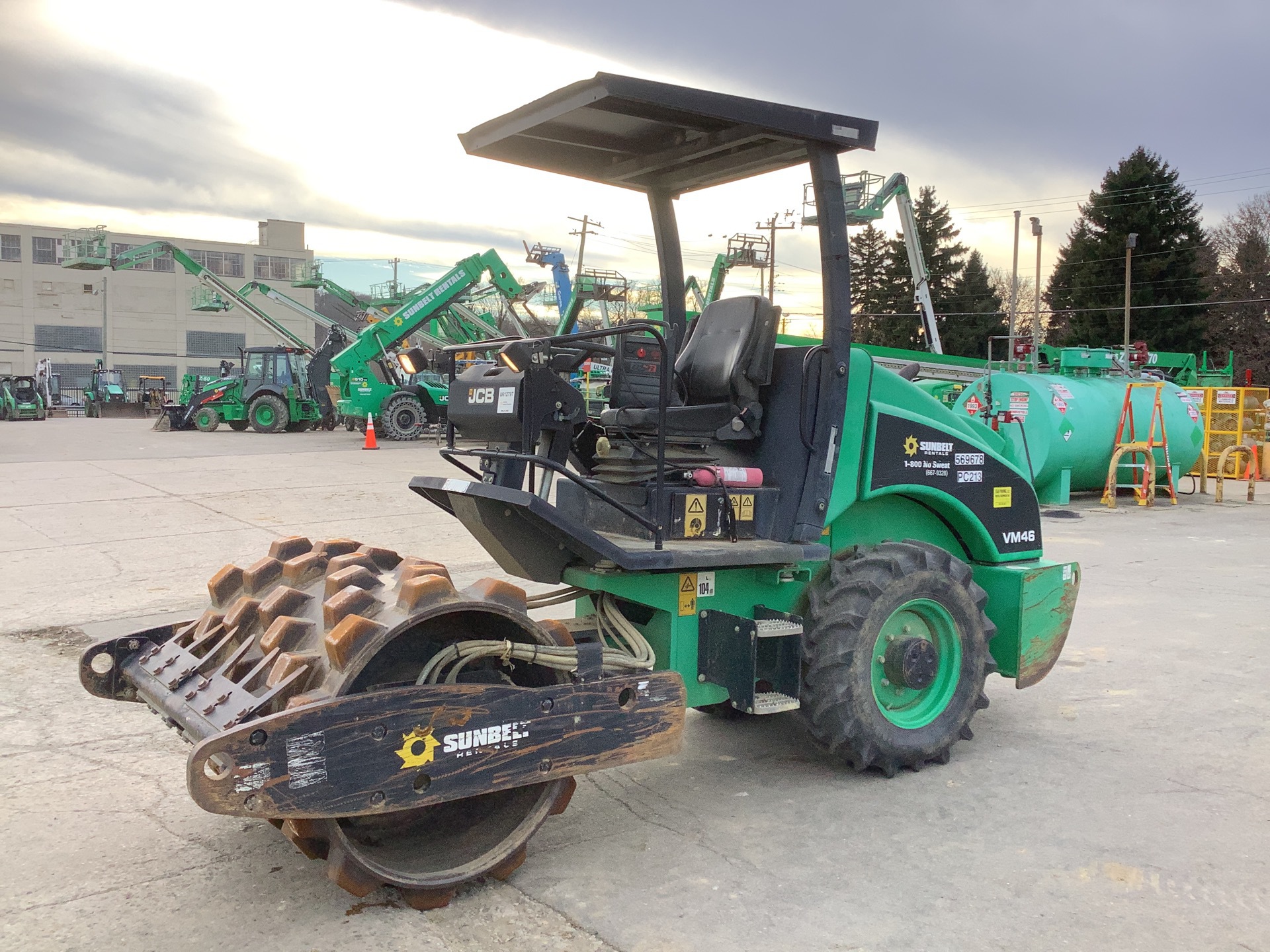 2013 JCB VM46 Padfoot Drum Compactor