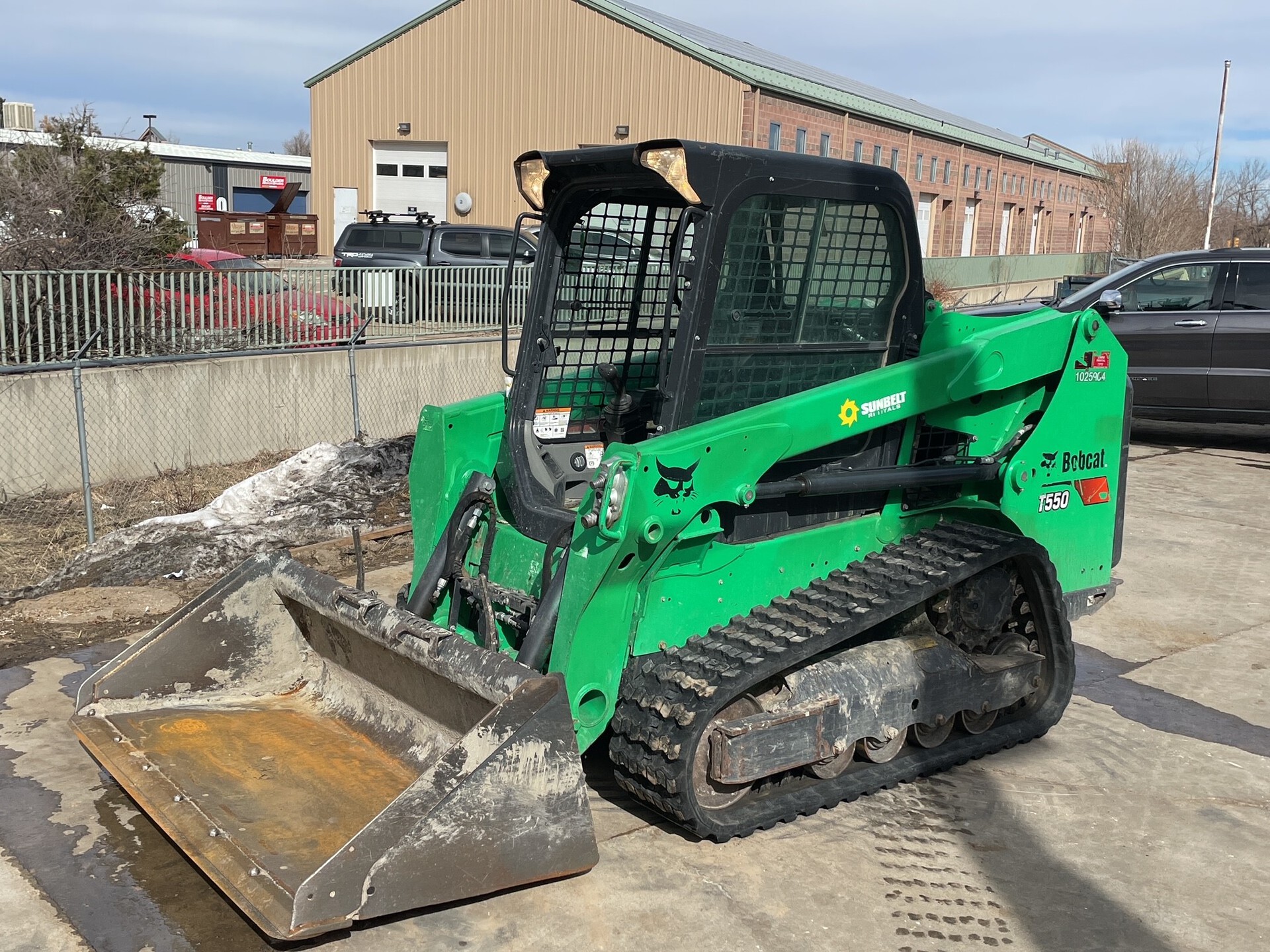 2017 Bobcat T550 Two-Speed Compact Track Loader