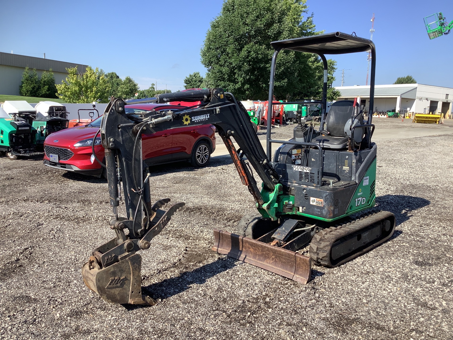 2013 John Deere 17D Mini Excavator