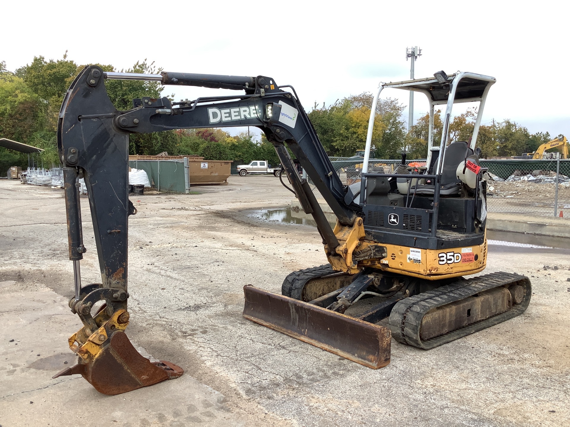 2012 John Deere 35D Mini Excavator