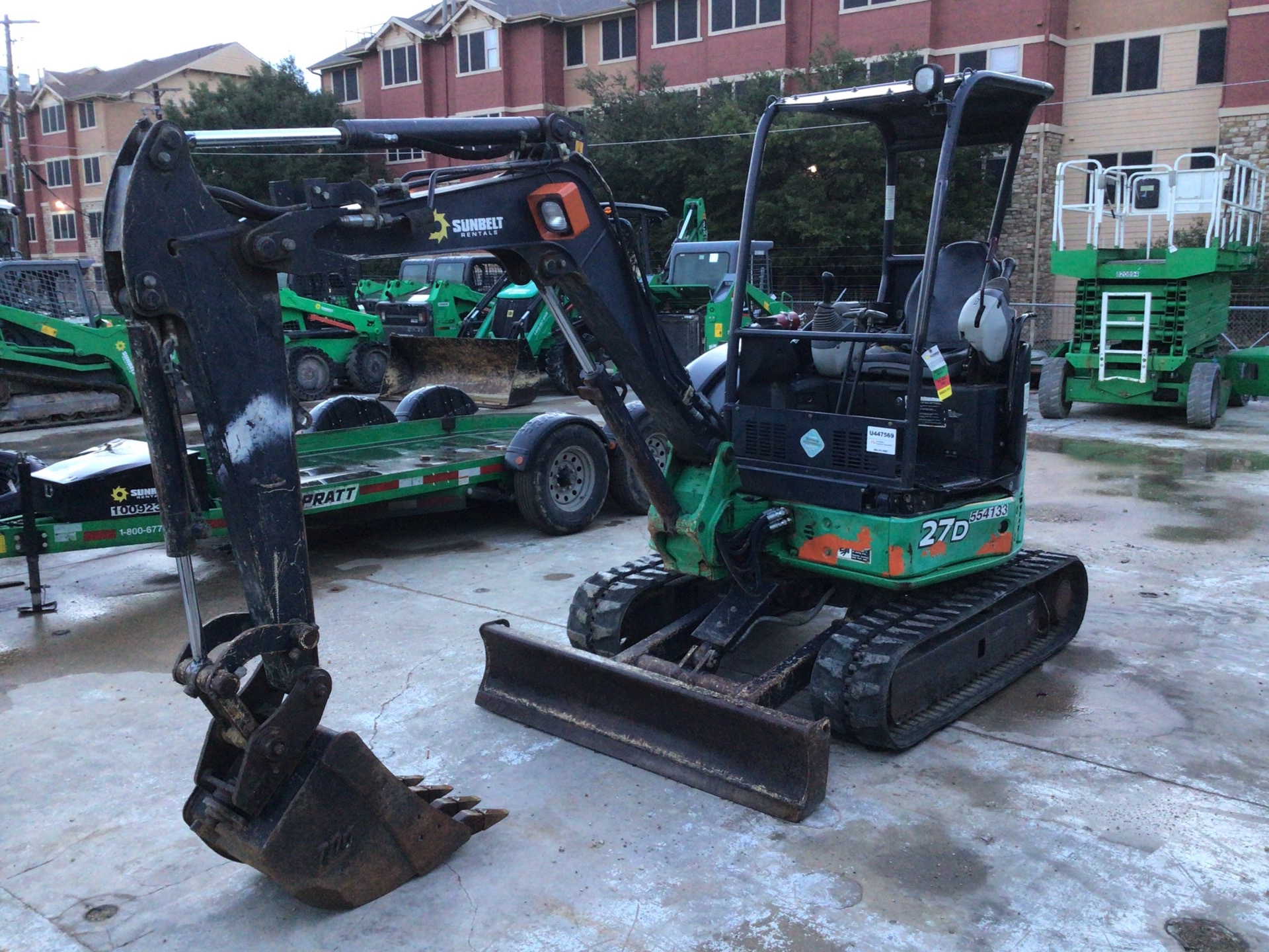 2013 John Deere 27D Mini Excavator