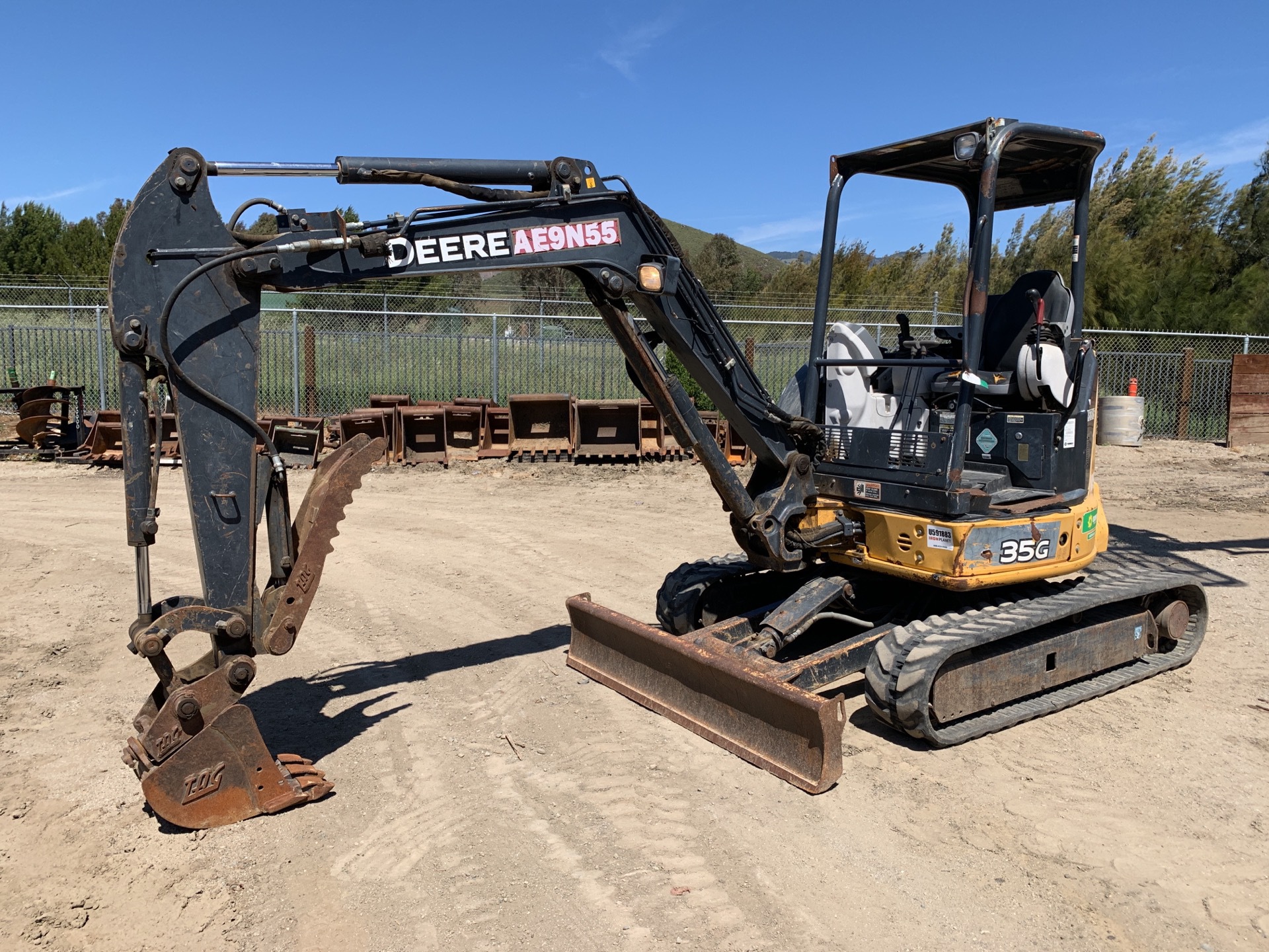 2013 John Deere 35G Mini Excavator