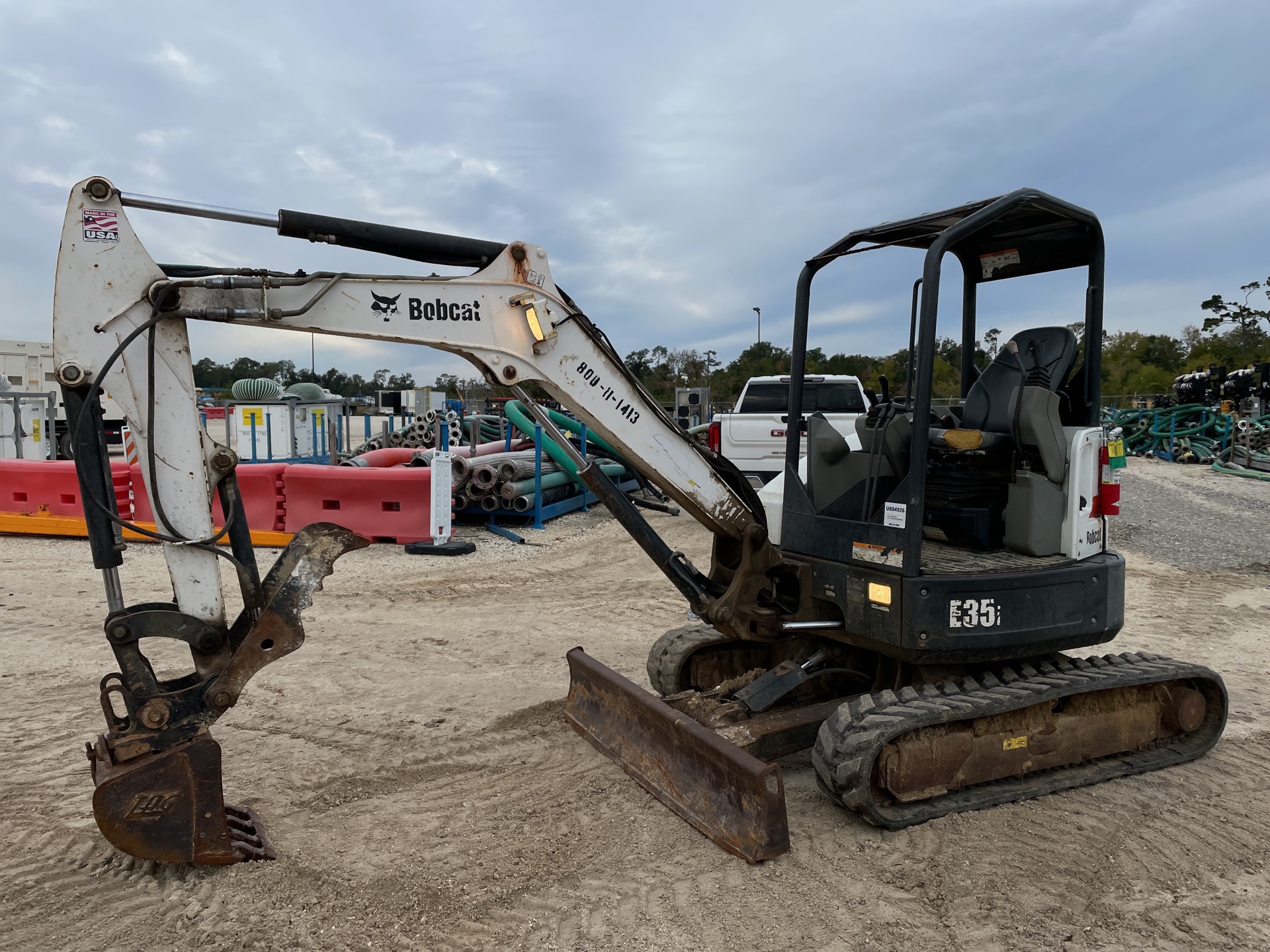 2016 Bobcat E35I Mini Excavator