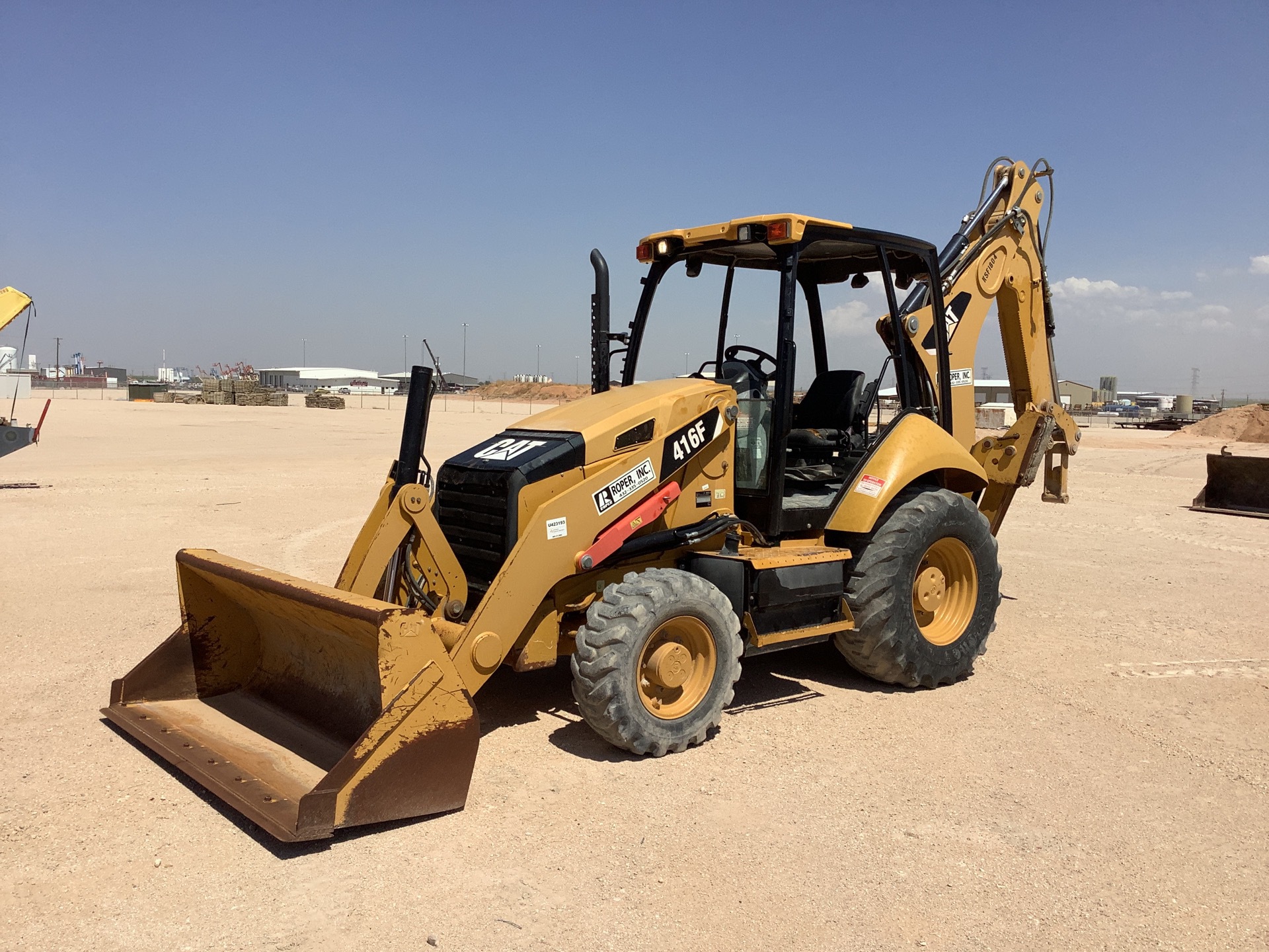 2014 Cat 416F 4x4 Backhoe Loader