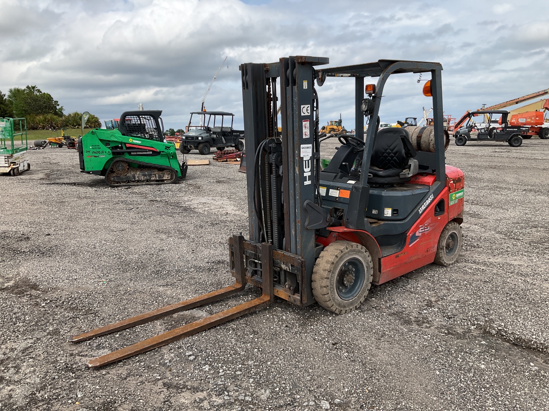 2019 Heli 4290 lb Pneumatic Tire Forklift