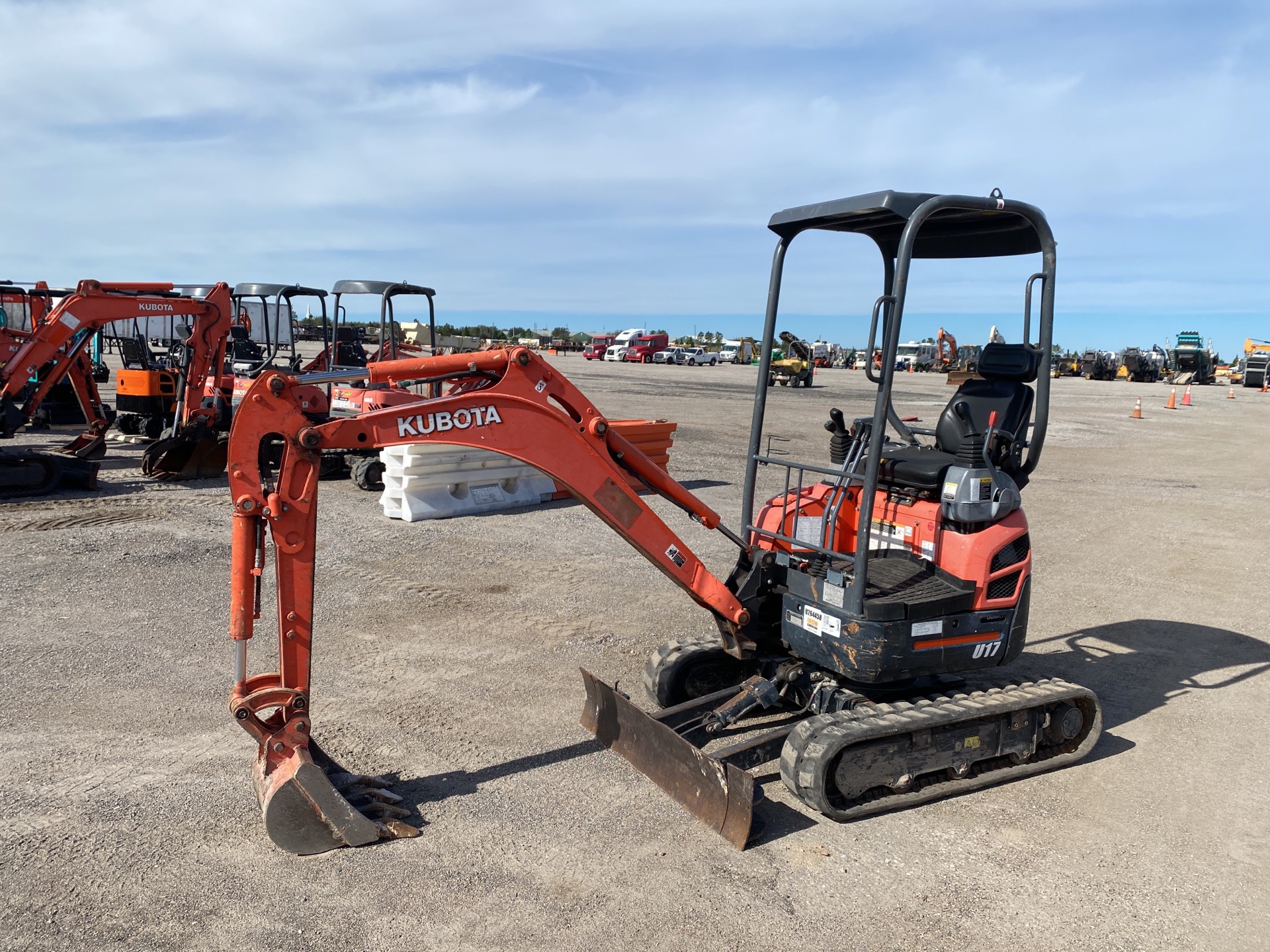 2017 Kubota U17 Mini Excavator