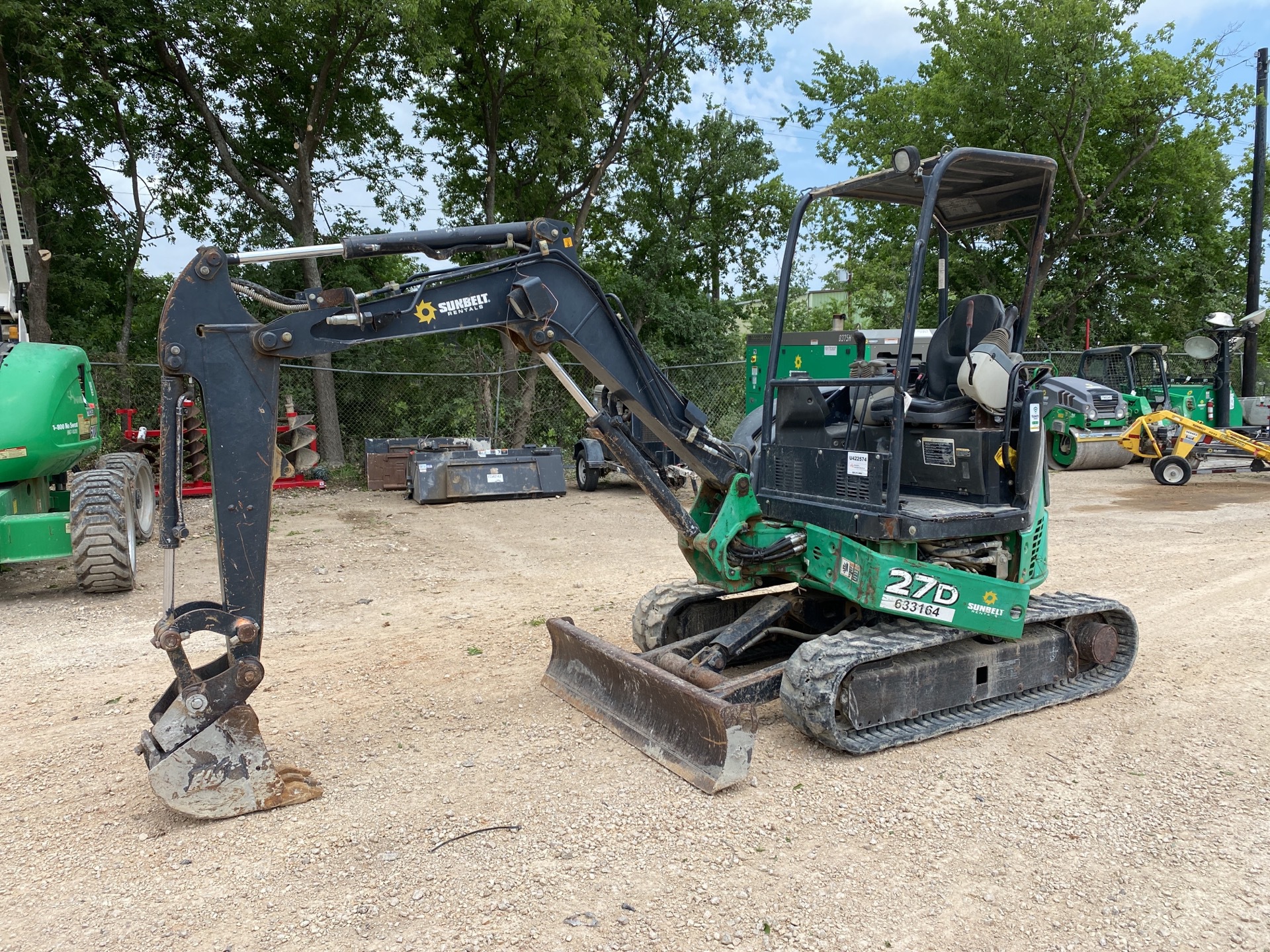 2014 John Deere 27D Mini Excavator