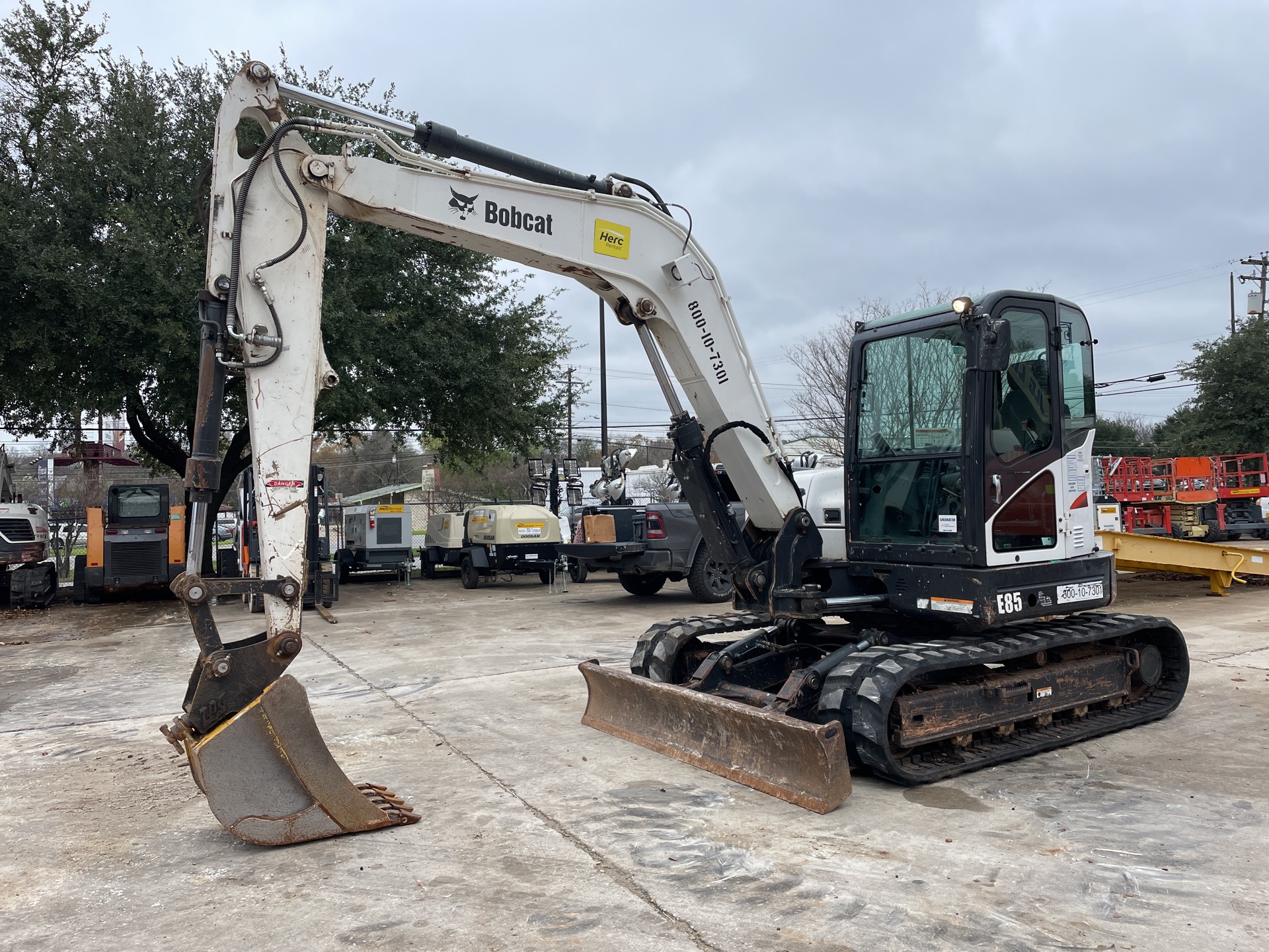 2016 Bobcat E85 Tracked Excavator