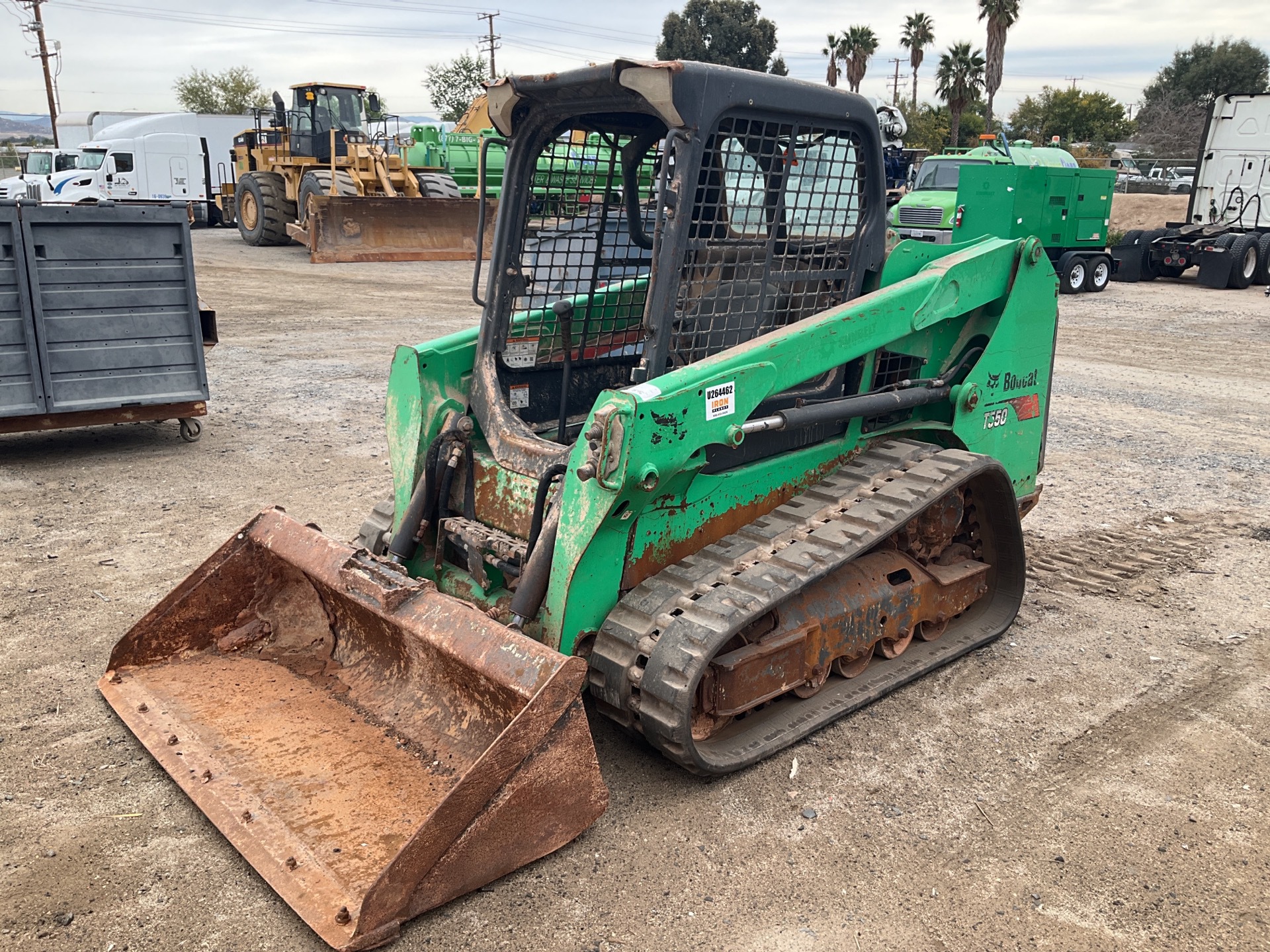 2017 Bobcat T550 Compact Track Loader