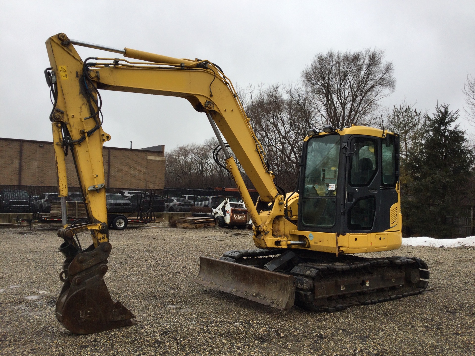 2016 Komatsu PC88MR-10 Tracked Excavator