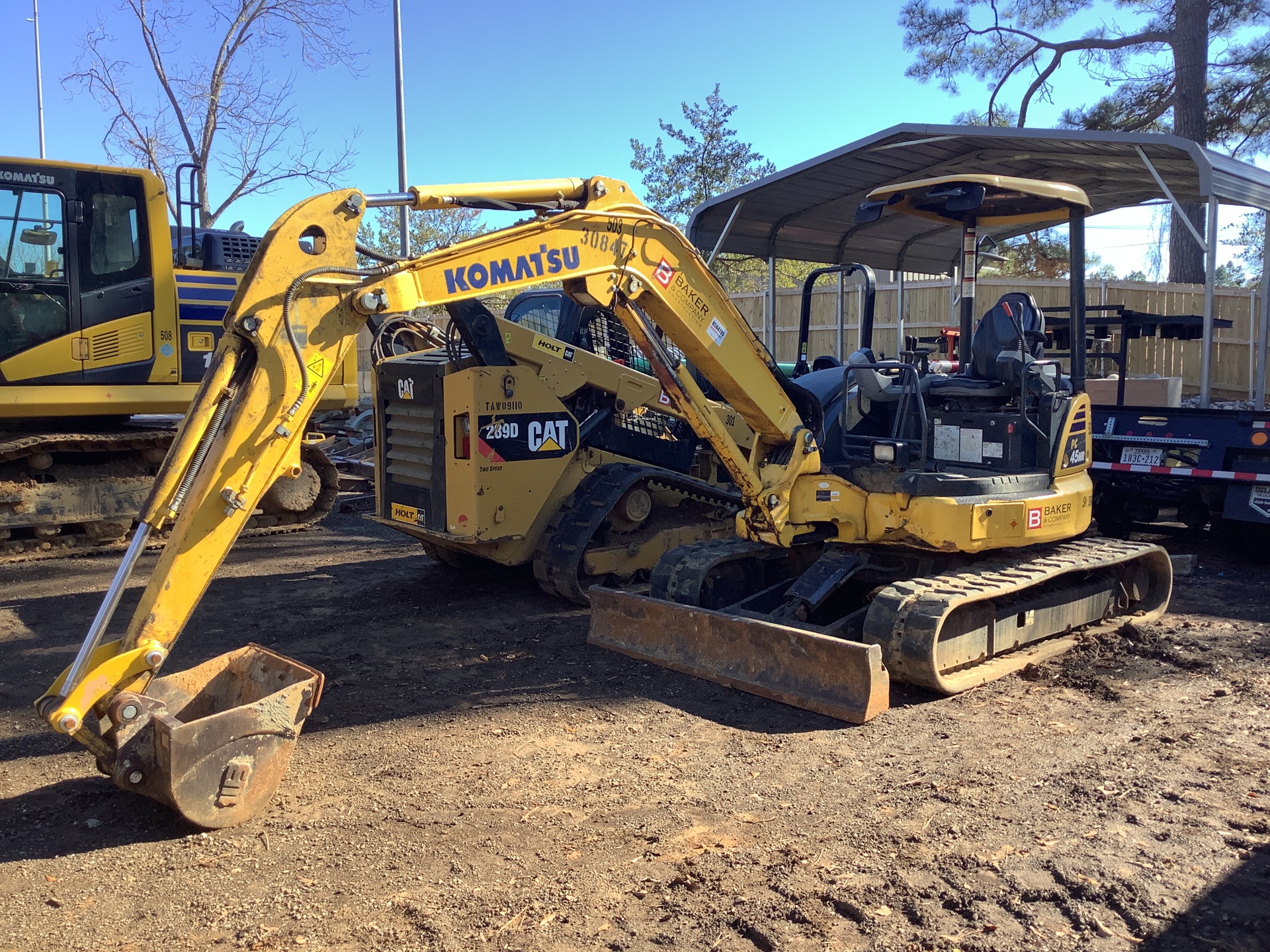 2018 Komatsu PC45MR-5 Mini Excavator