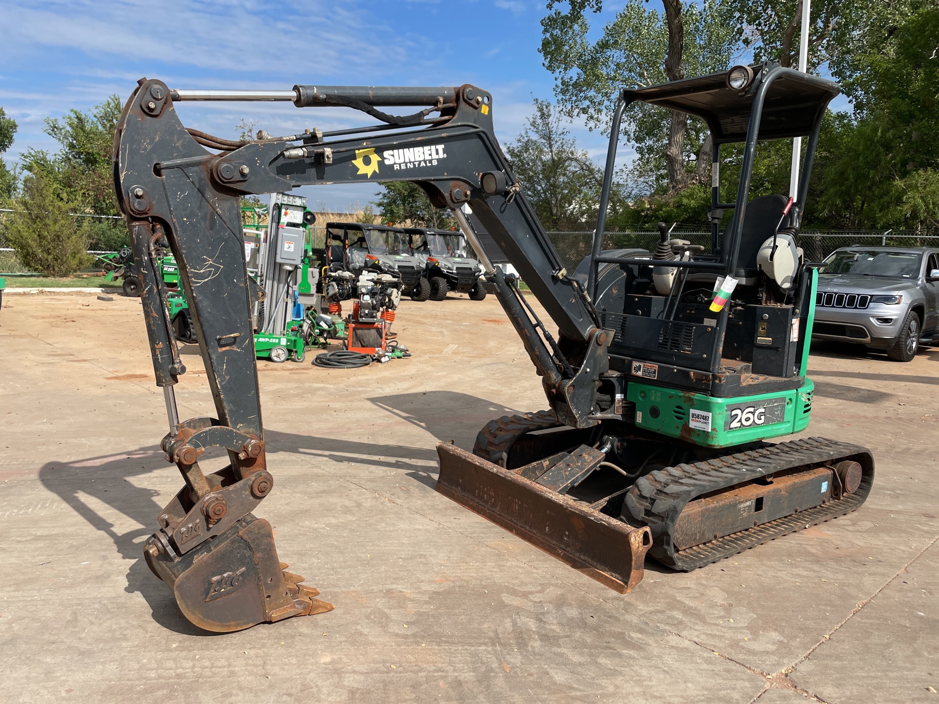 2015 John Deere 26G Mini Excavator