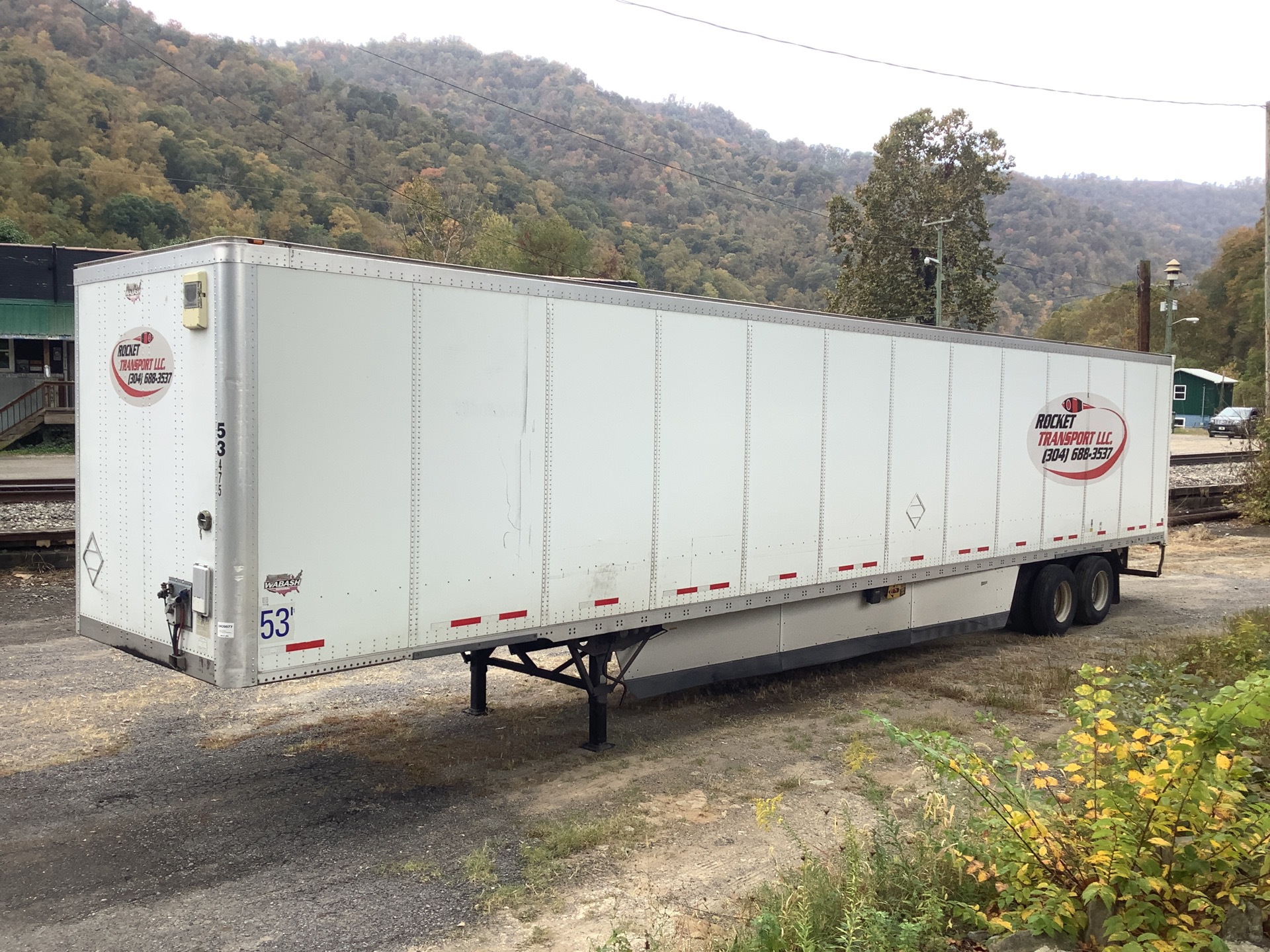 2012 Wabash DVCVHPC 53 ft T/A Van Trailer