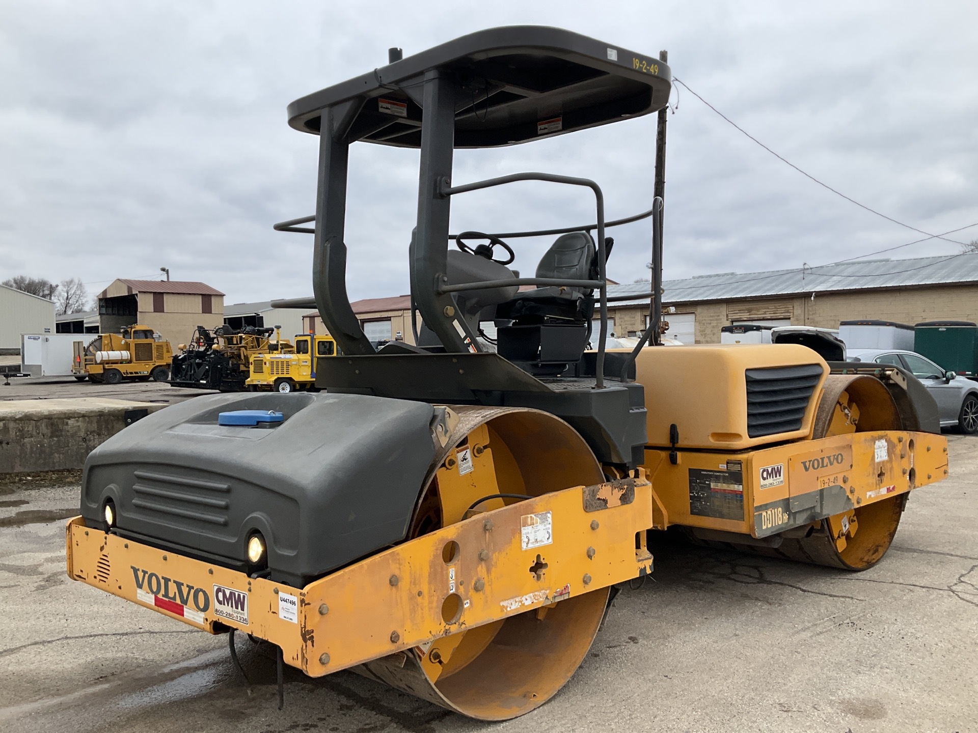 2011 Volvo DD118HF Double Drum Roller