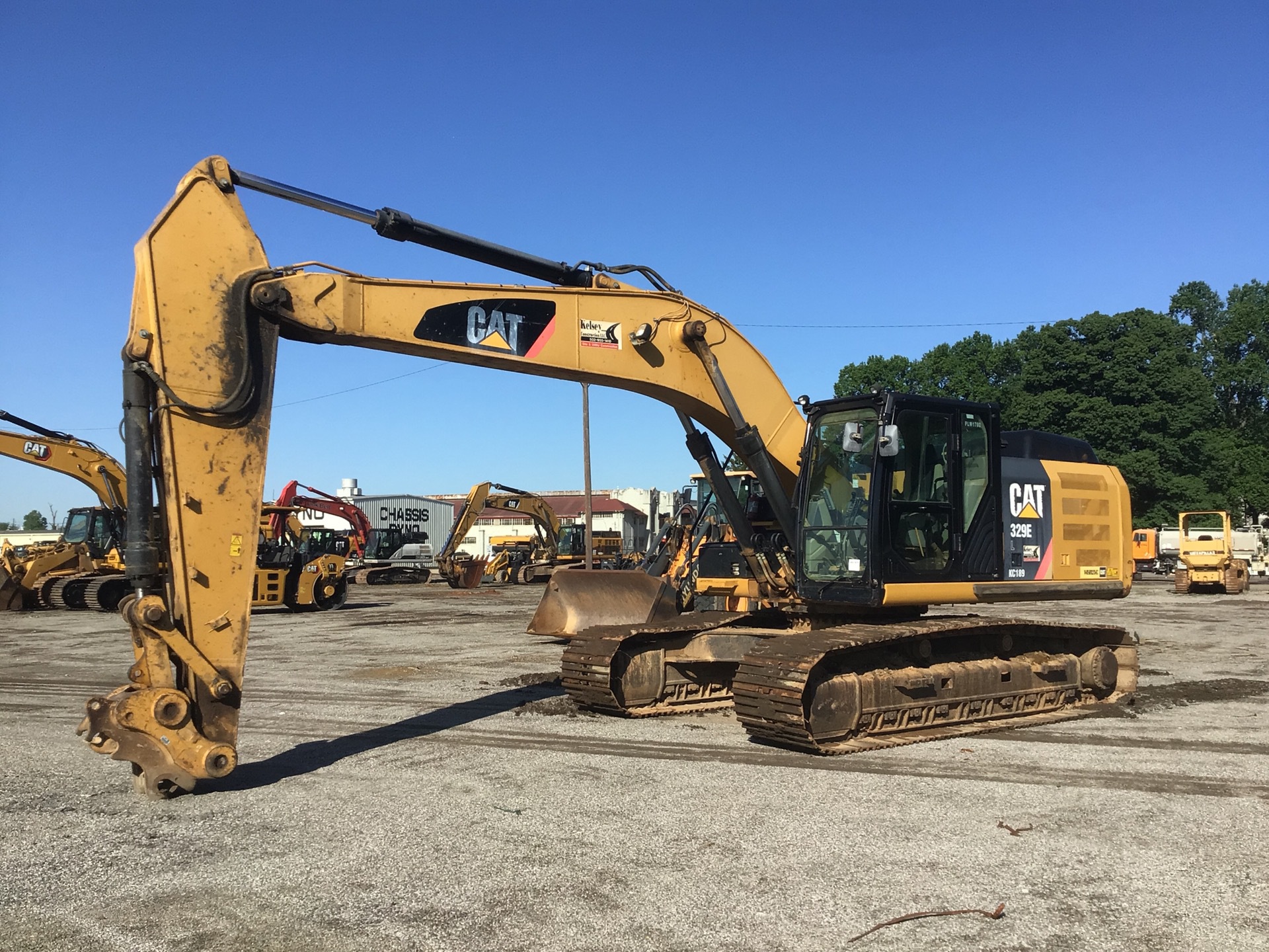 2014 Cat 329EL Tracked Excavator