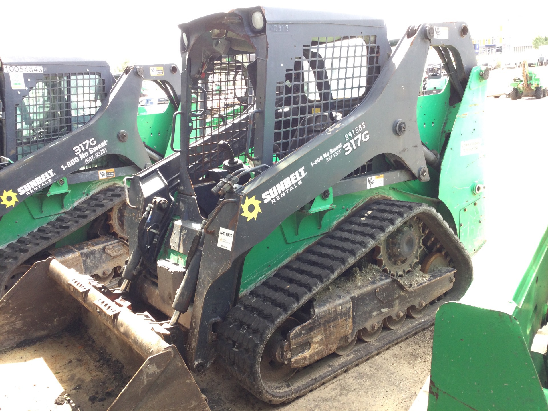 2016 John Deere 317G Compact Track Loader