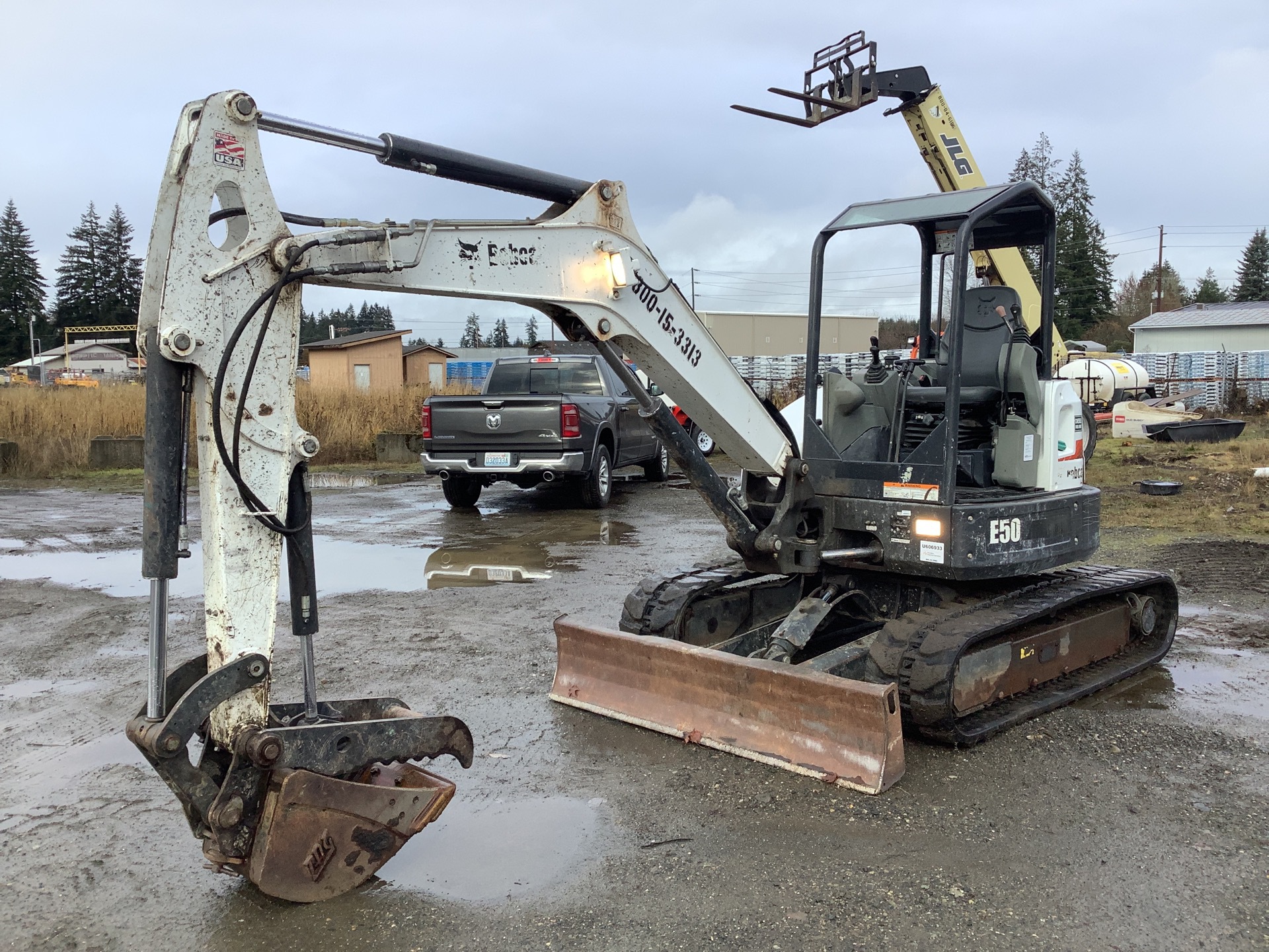 2017 Bobcat E50 Mini Excavator