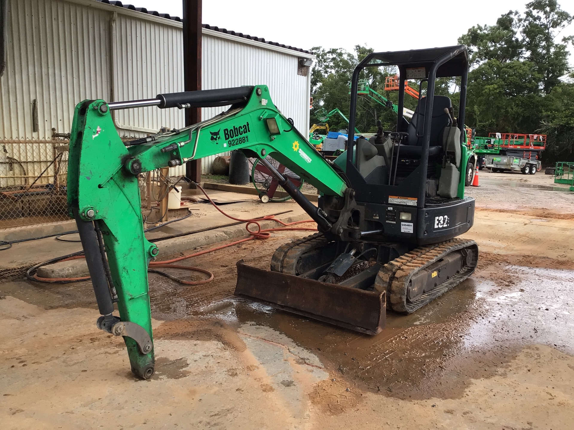 2016 Bobcat E32I Mini Excavator