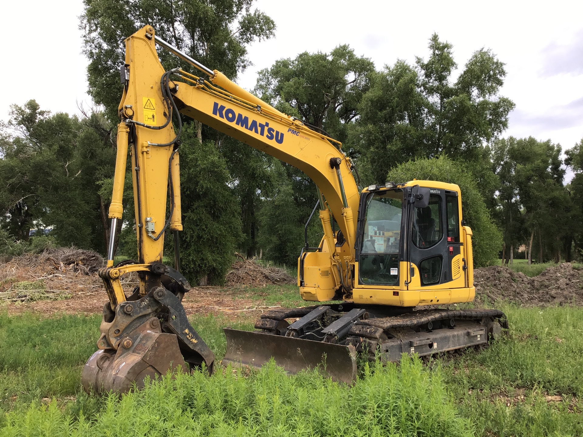 2017 Komatsu PC138USLC-11 Tracked Excavator