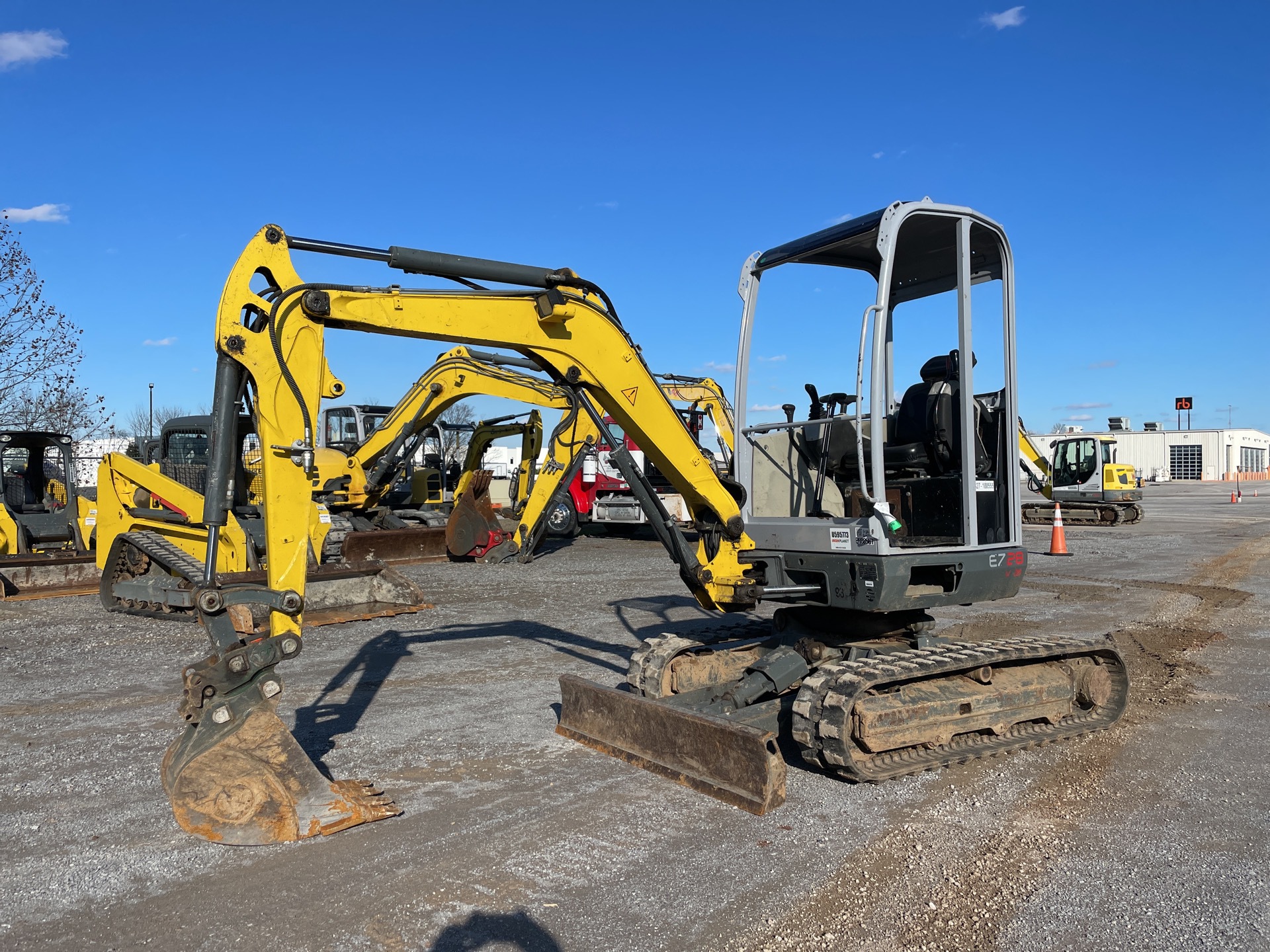 2017 Wacker Neuson EZ28 Mini Excavator