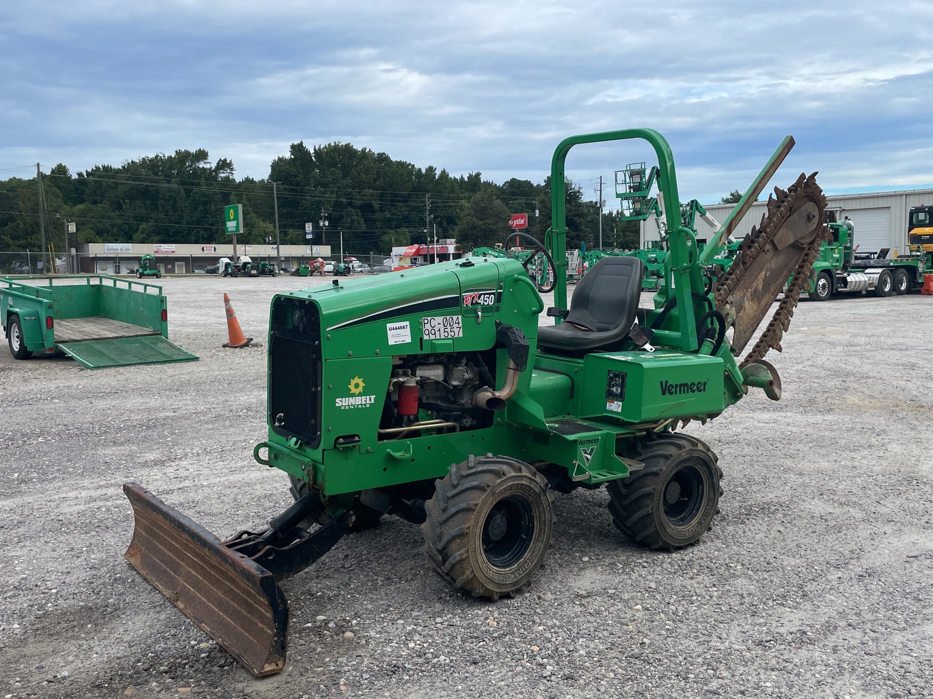 2017 Vermeer RTX450 4x4 Trencher