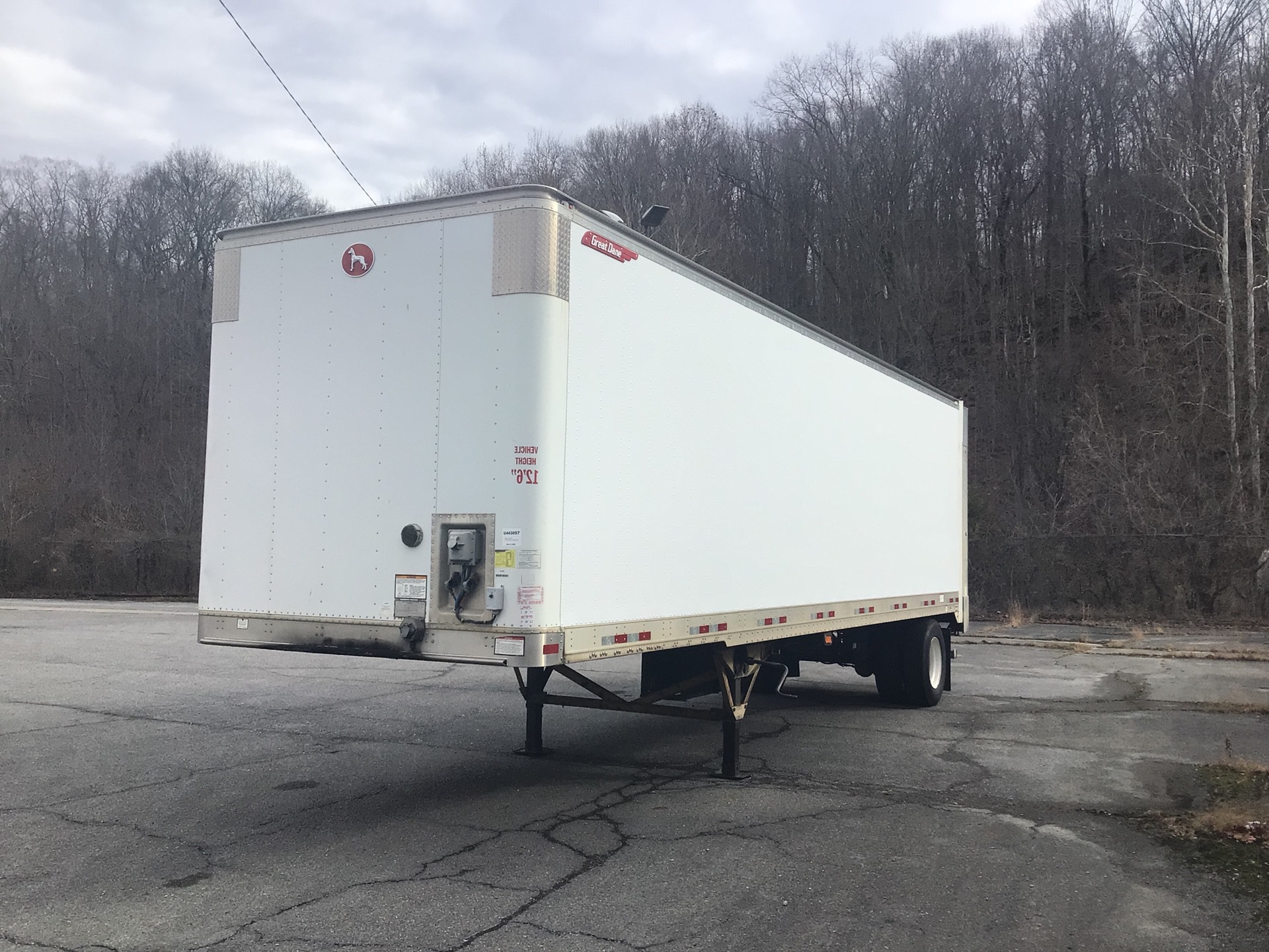 2014 Great Dane 32 ft Van Trailer