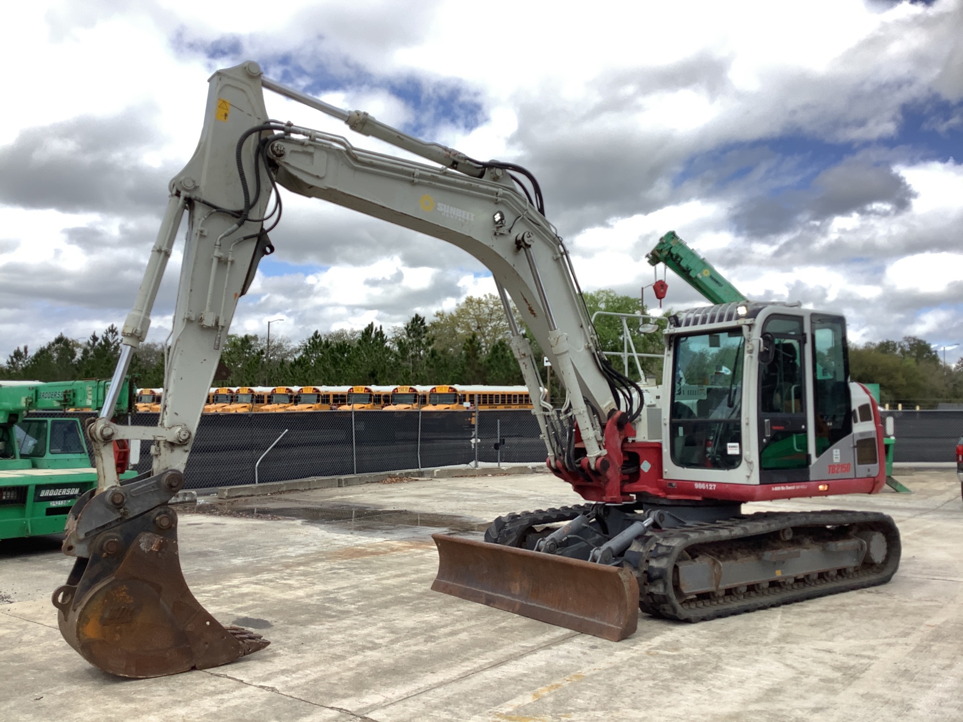 2017 Takeuchi TB2150 Tracked Excavator