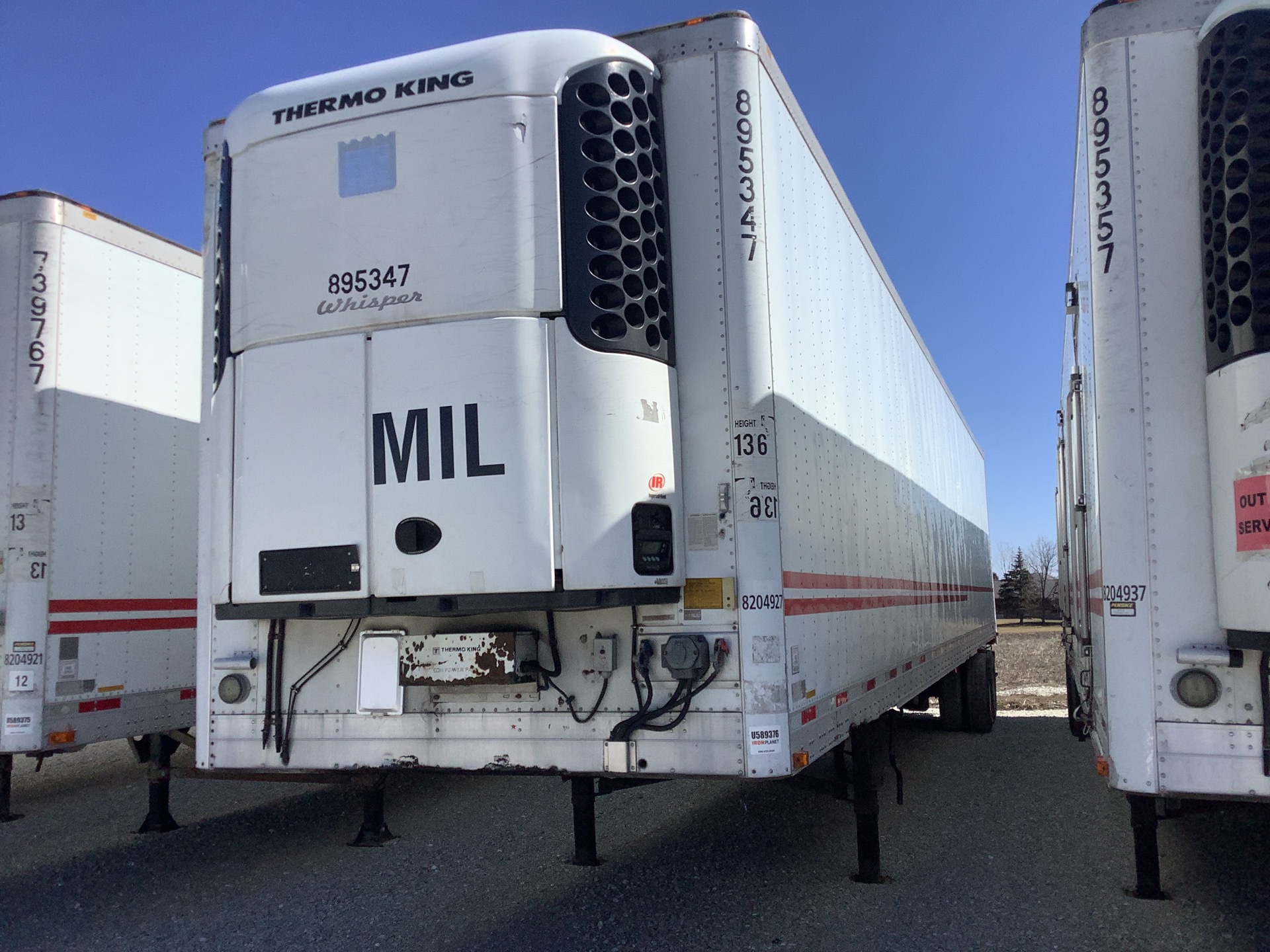 2011 Utility T/A Refrigerated Trailer