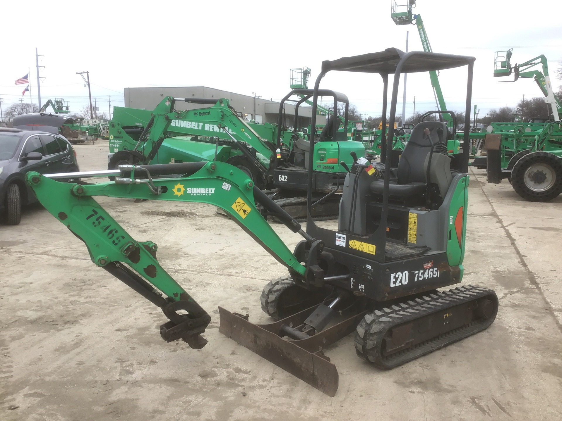 2015 Bobcat E20 Hydraulic VG Mini Excavator