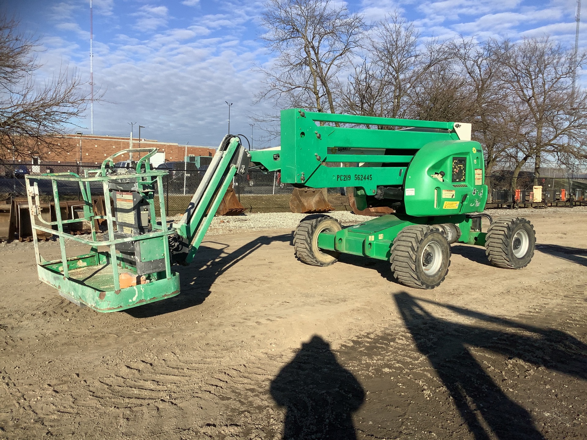 2012 JLG 450AJ Series ll 4WD Dual Fuel Articulating Boom Lift