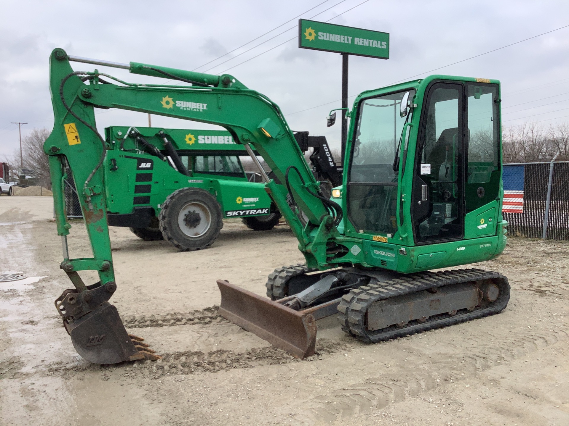 2015 Takeuchi TB240 Mini Excavator