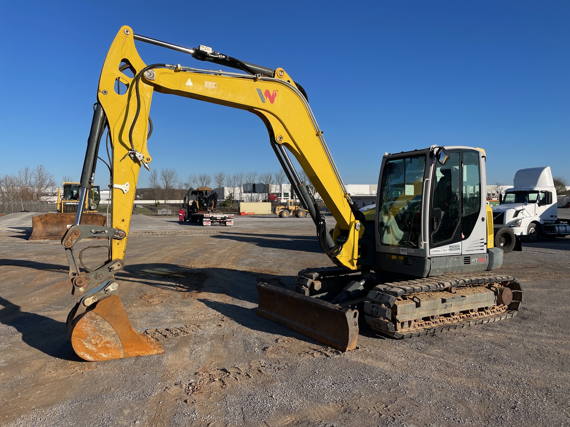 2017 Wacker Neuson ET90 Tracked Excavator