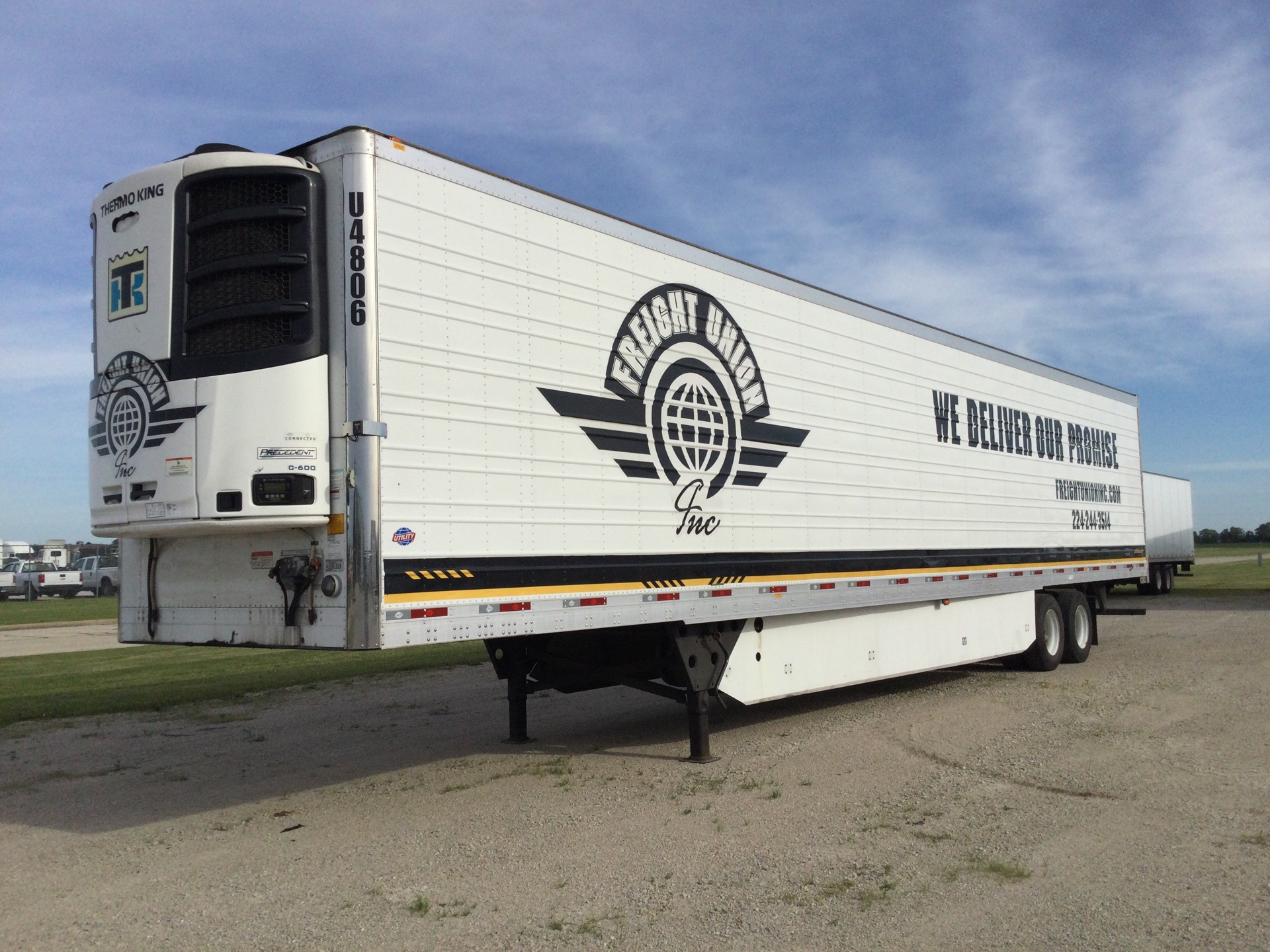 2019 Utility 53 ft T/A Refrigerated Trailer