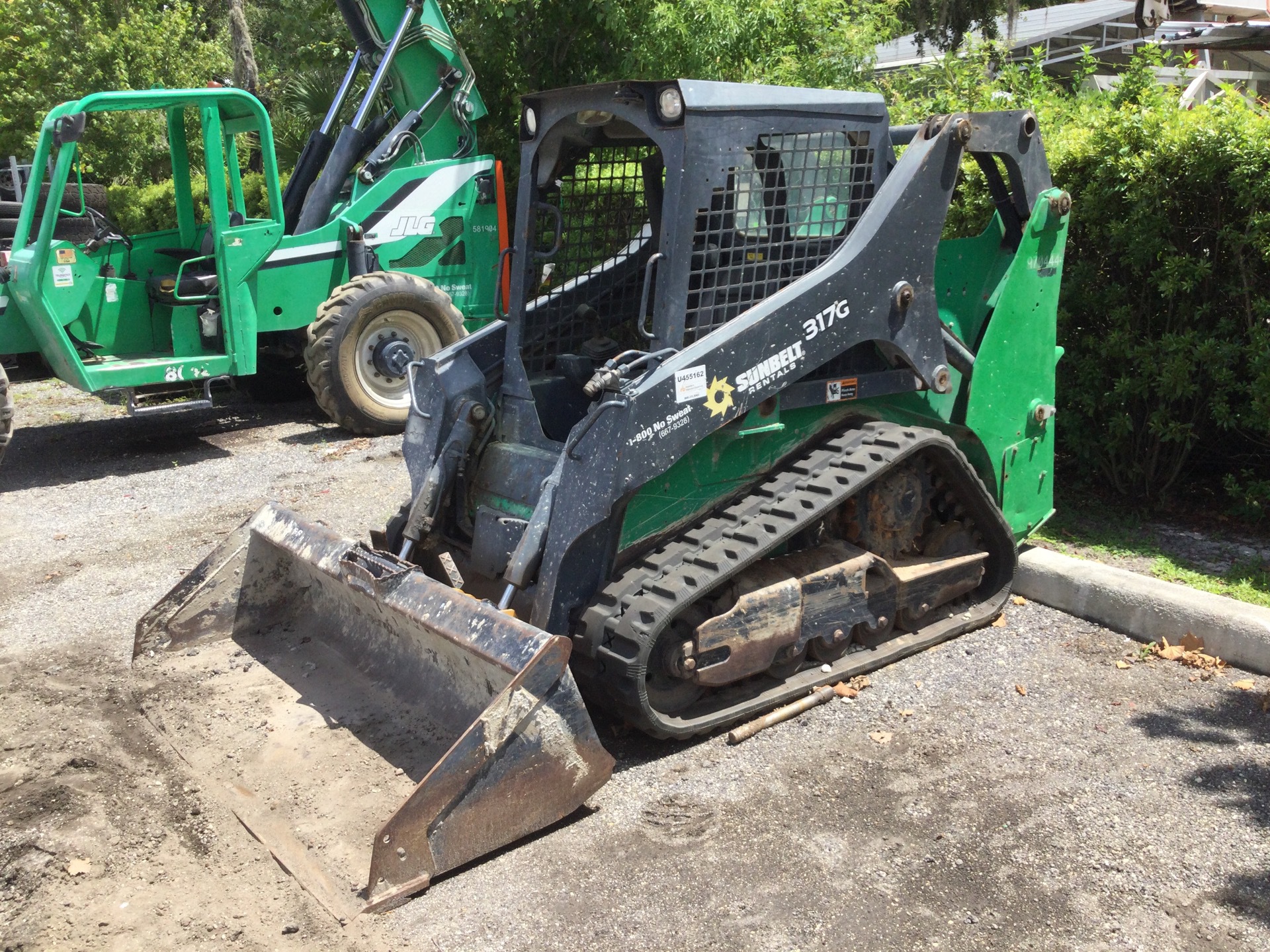 2017 John Deere 317G Compact Track Loader